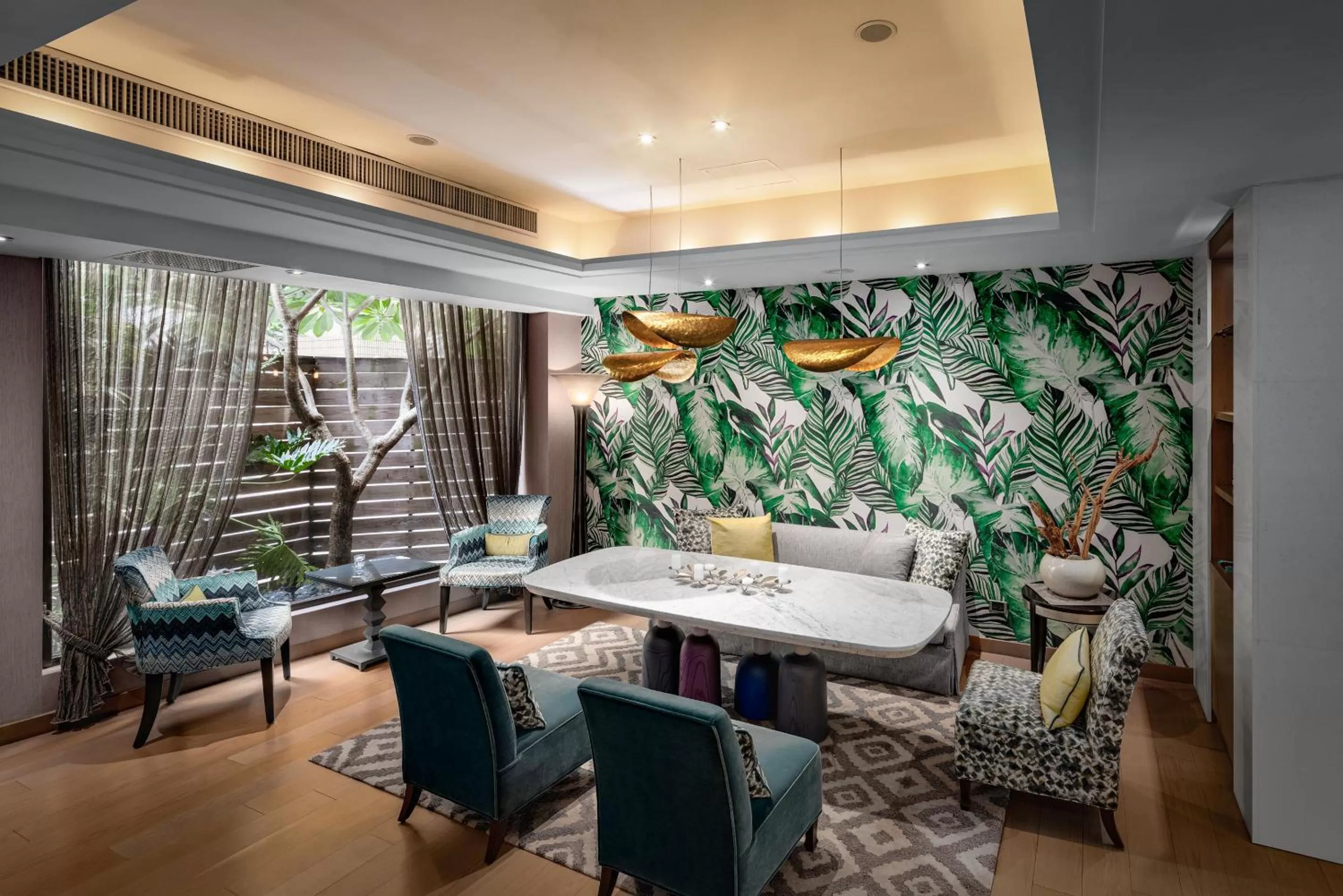 Lobby or reception, Bed in Taipei Fullerton Hotel - South