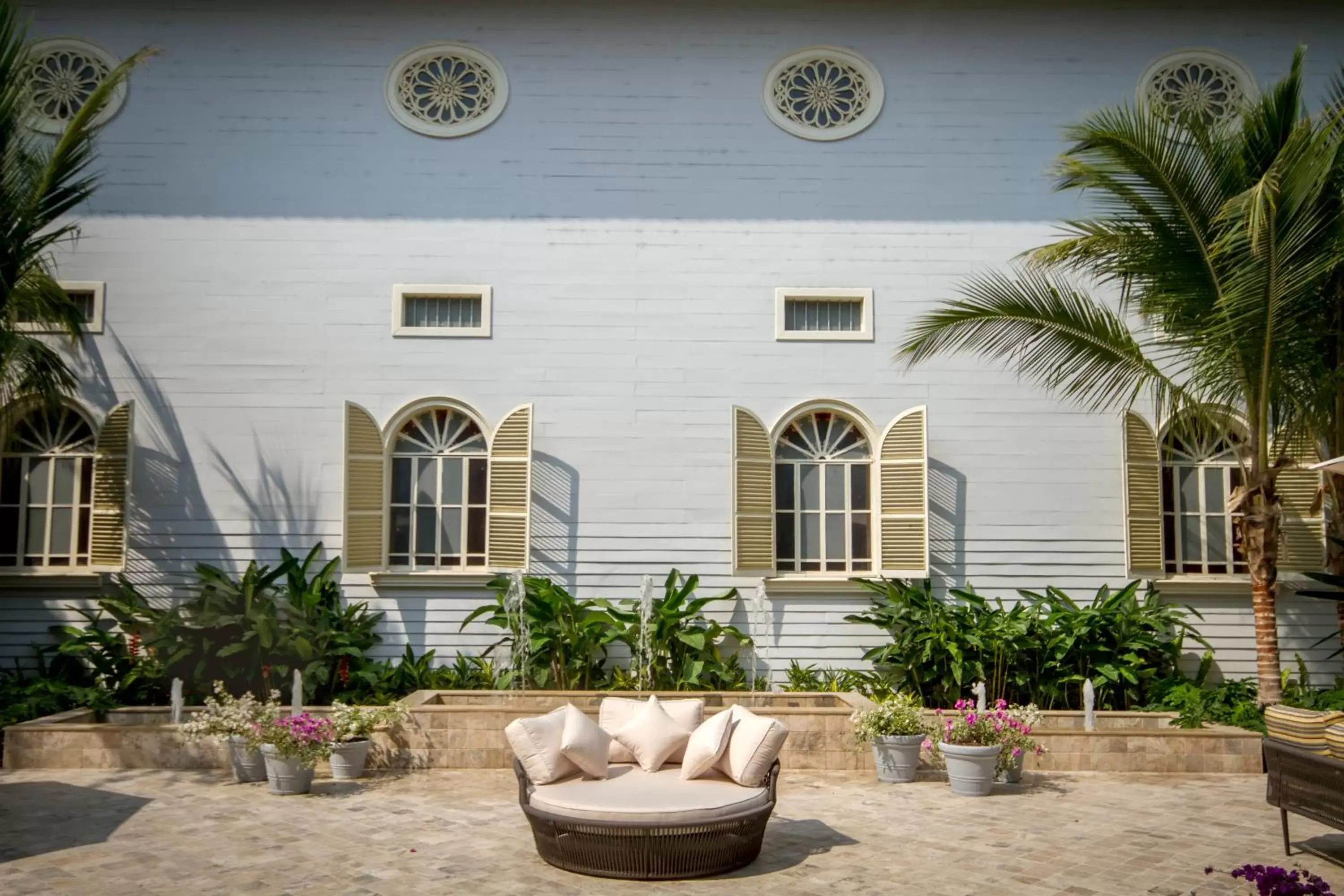 Decorative detail, Property Building in Hotel del Parque