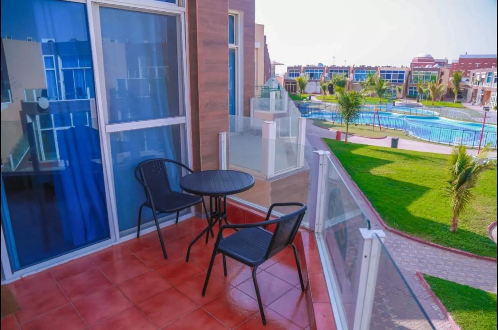 Balcony/Terrace in Happiness Chalet 512