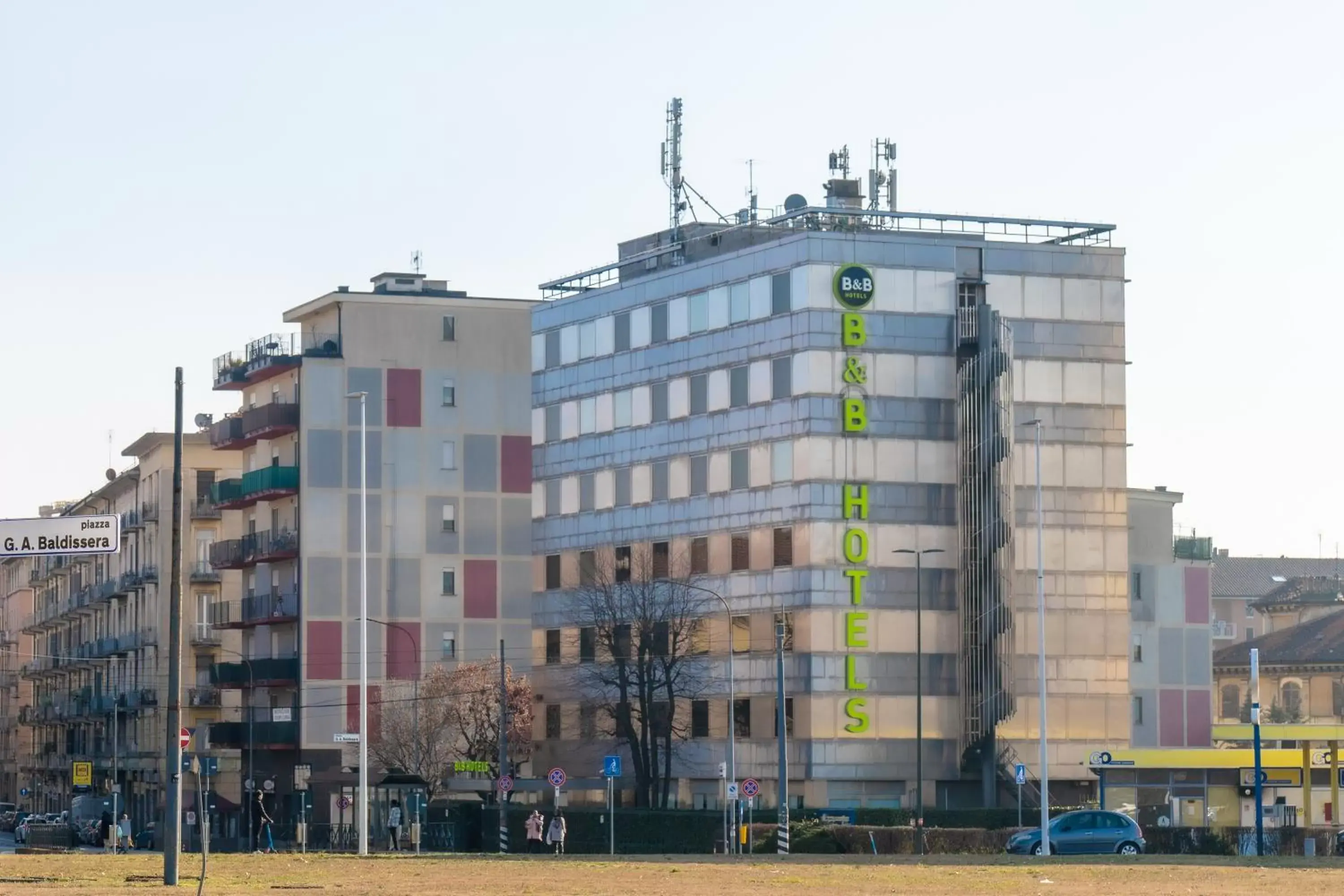 Property Building in B&B Hotel Torino President