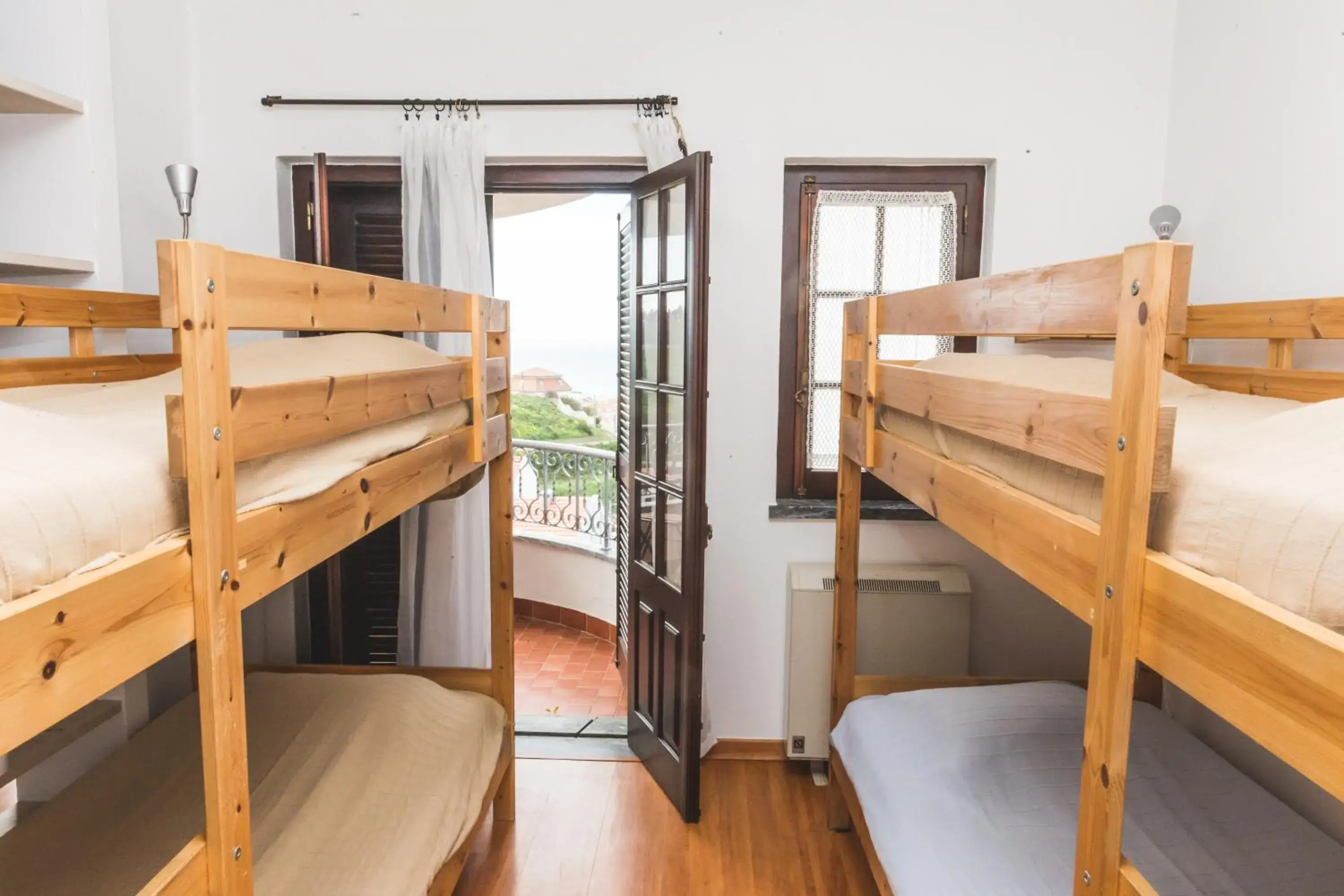 Sea view, Bunk Bed in Ericeira Chill Hill Hostel & Private Rooms - Peach Garden