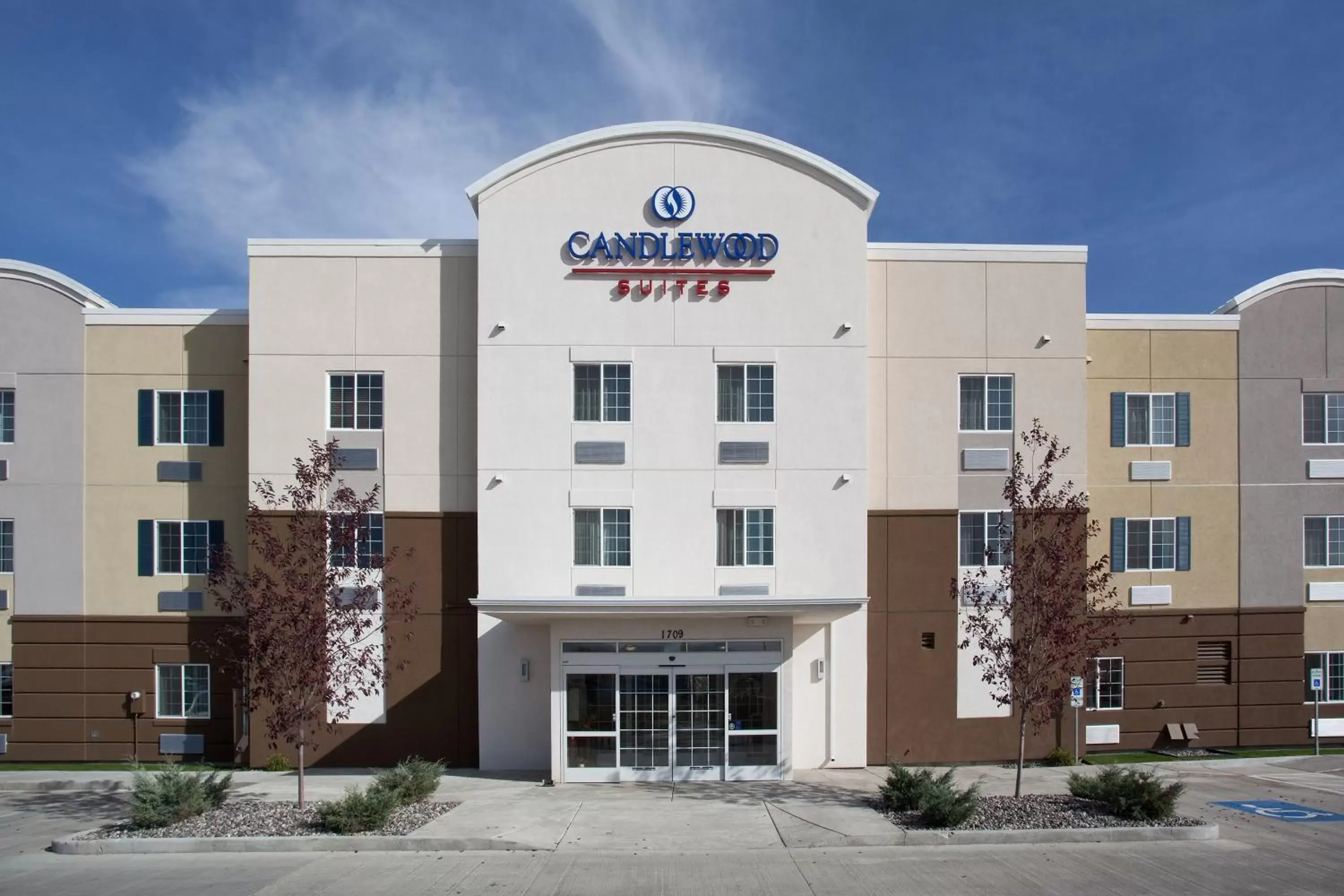 Property building in Candlewood Suites Sheridan, an IHG Hotel