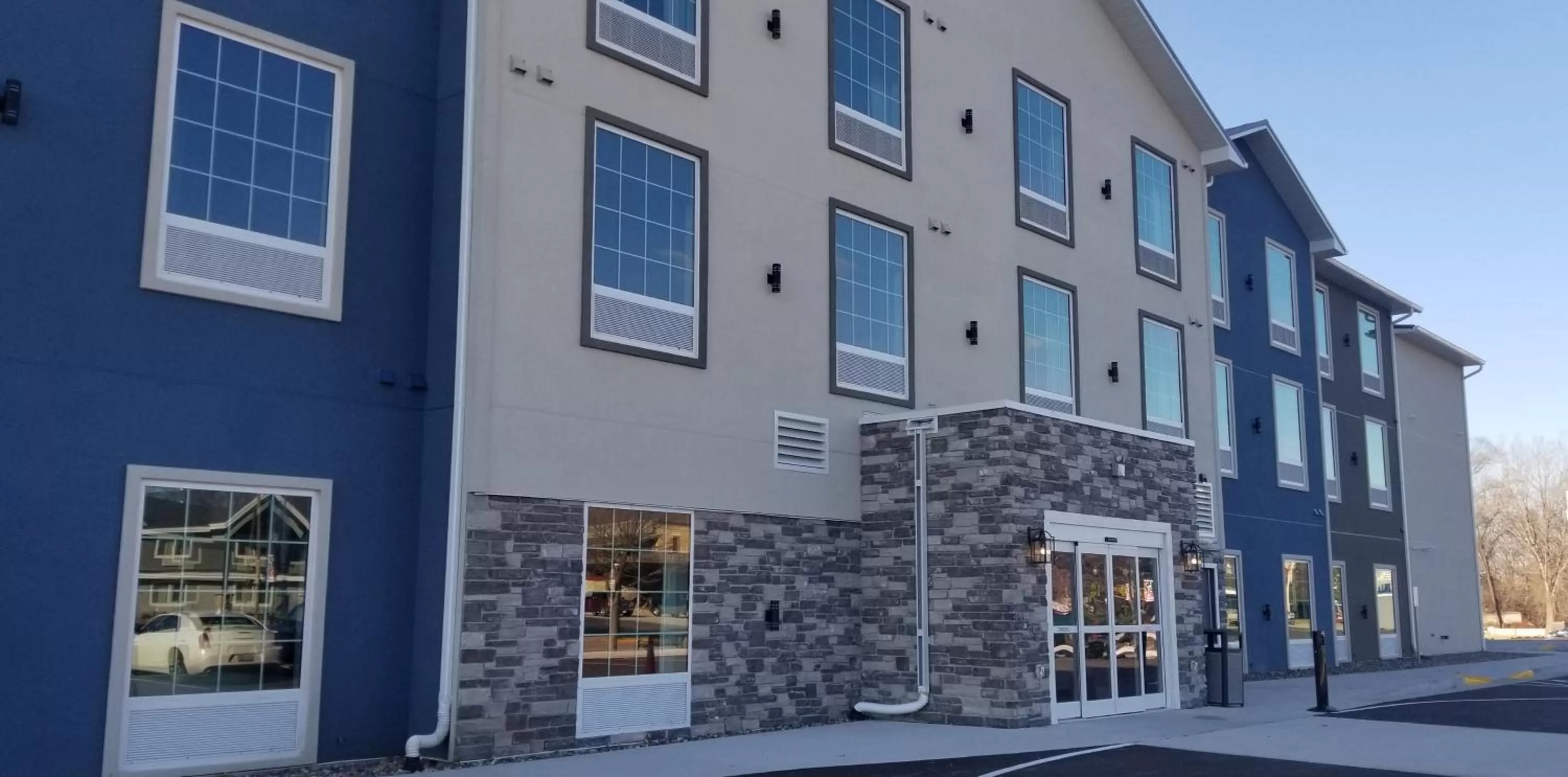 Property building in Waterfront Hotel