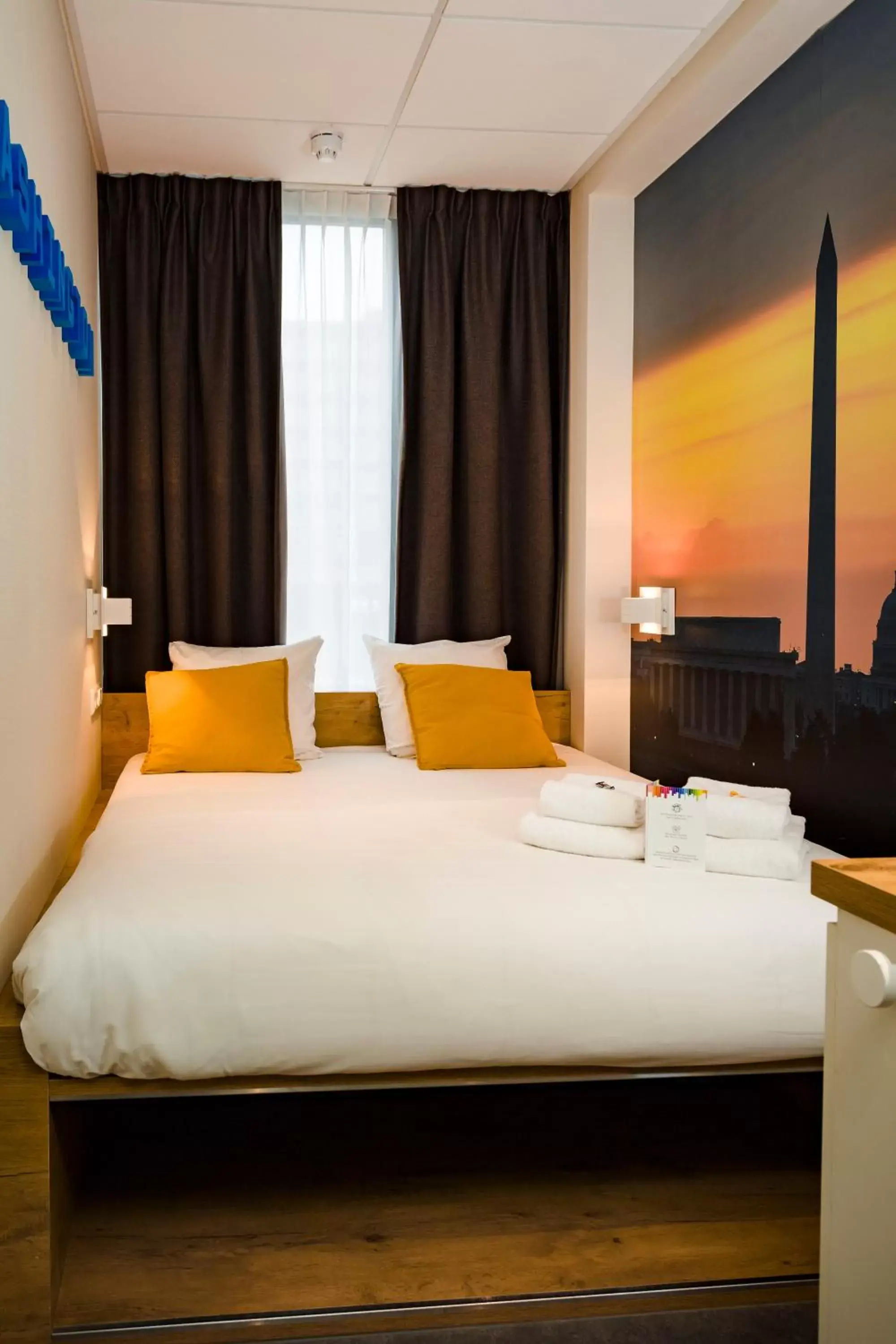 Bed in Citiez Hotel Amsterdam