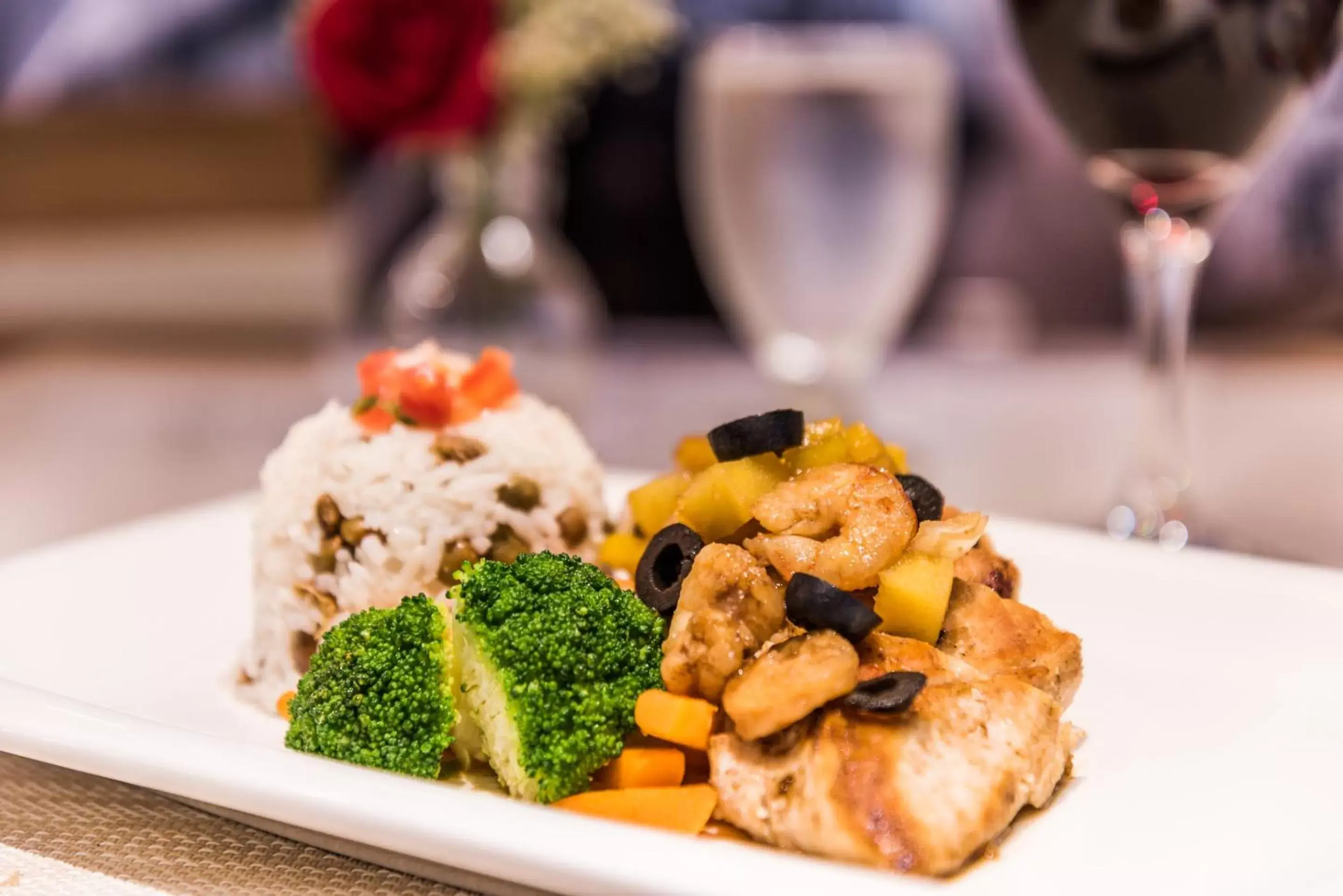 Food close-up in Hospedium Princess Hotel Panamá