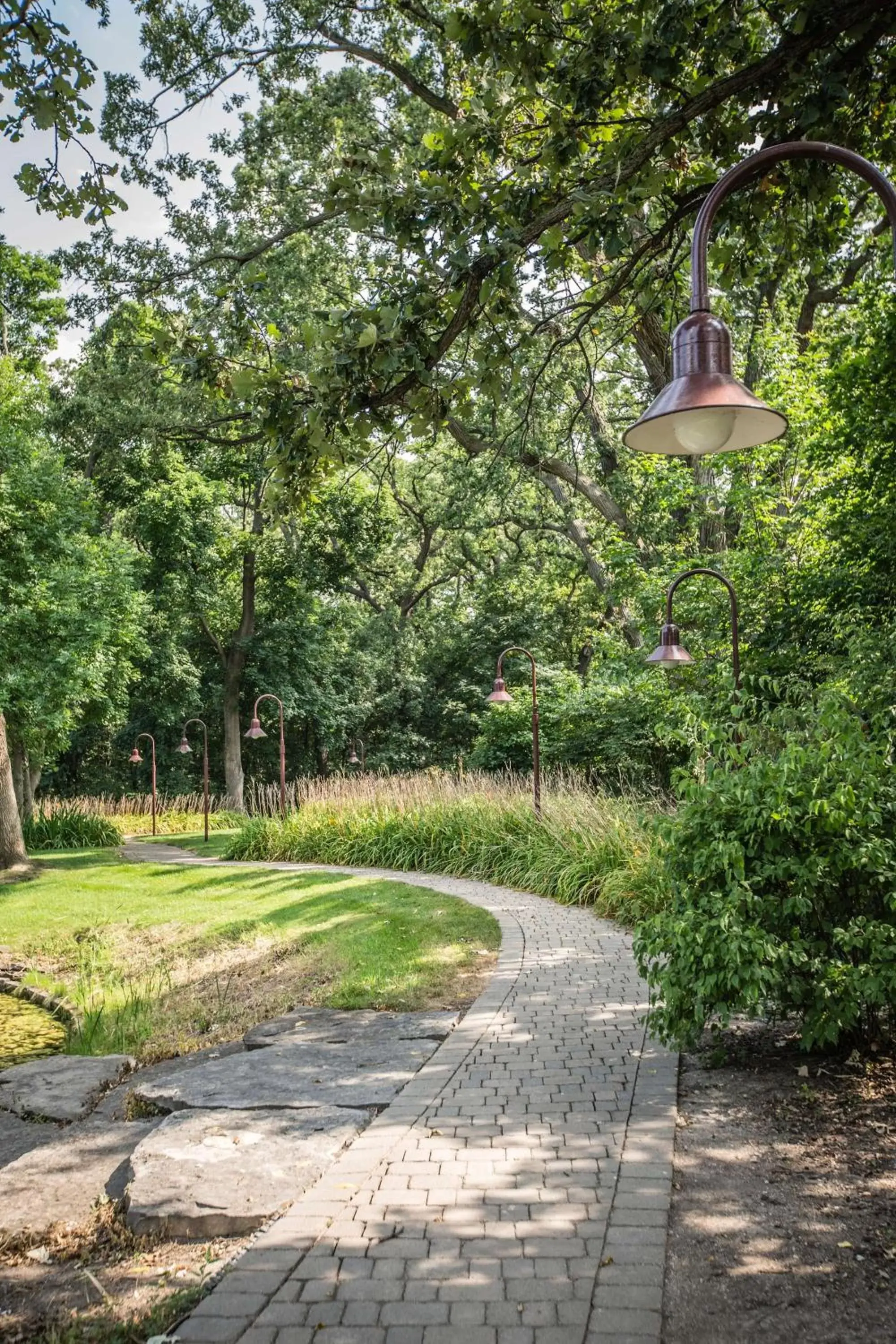 On site, Garden in Hyatt Lodge Oak Brook Chicago