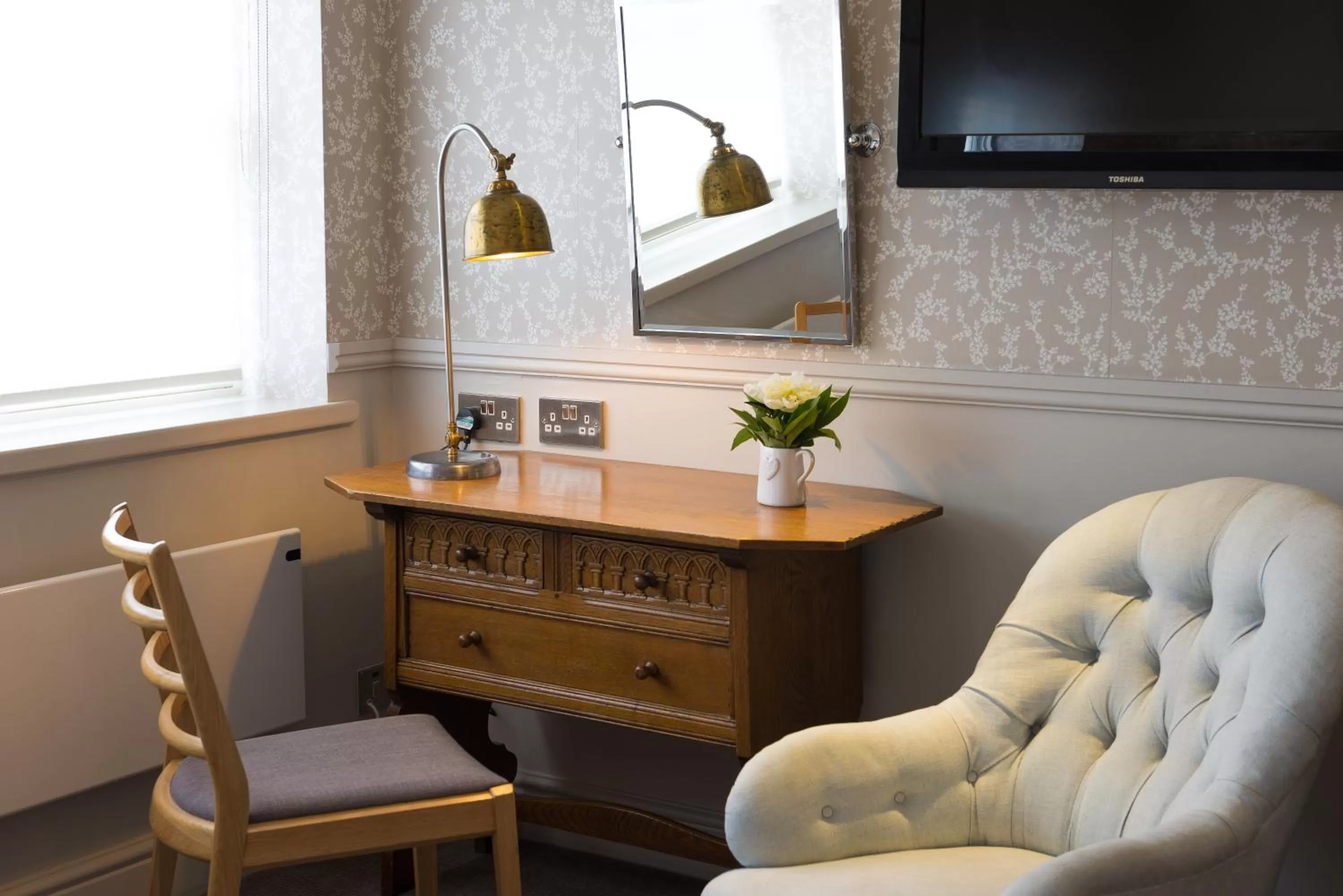 Bedroom in Best Western The Rose & Crown Hotel