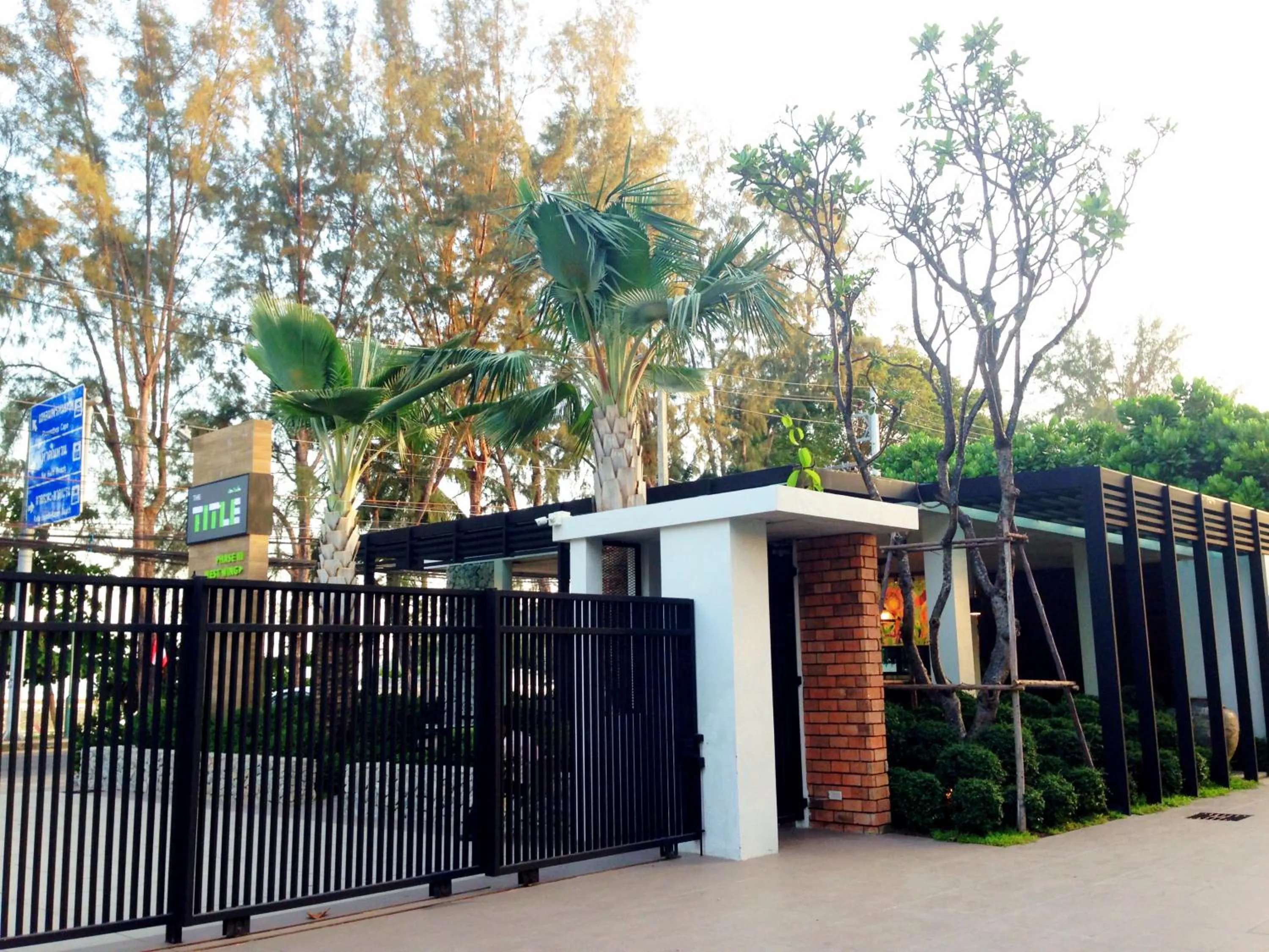 Facade/entrance in The Title KR Beach Condotel Rawai Beach
