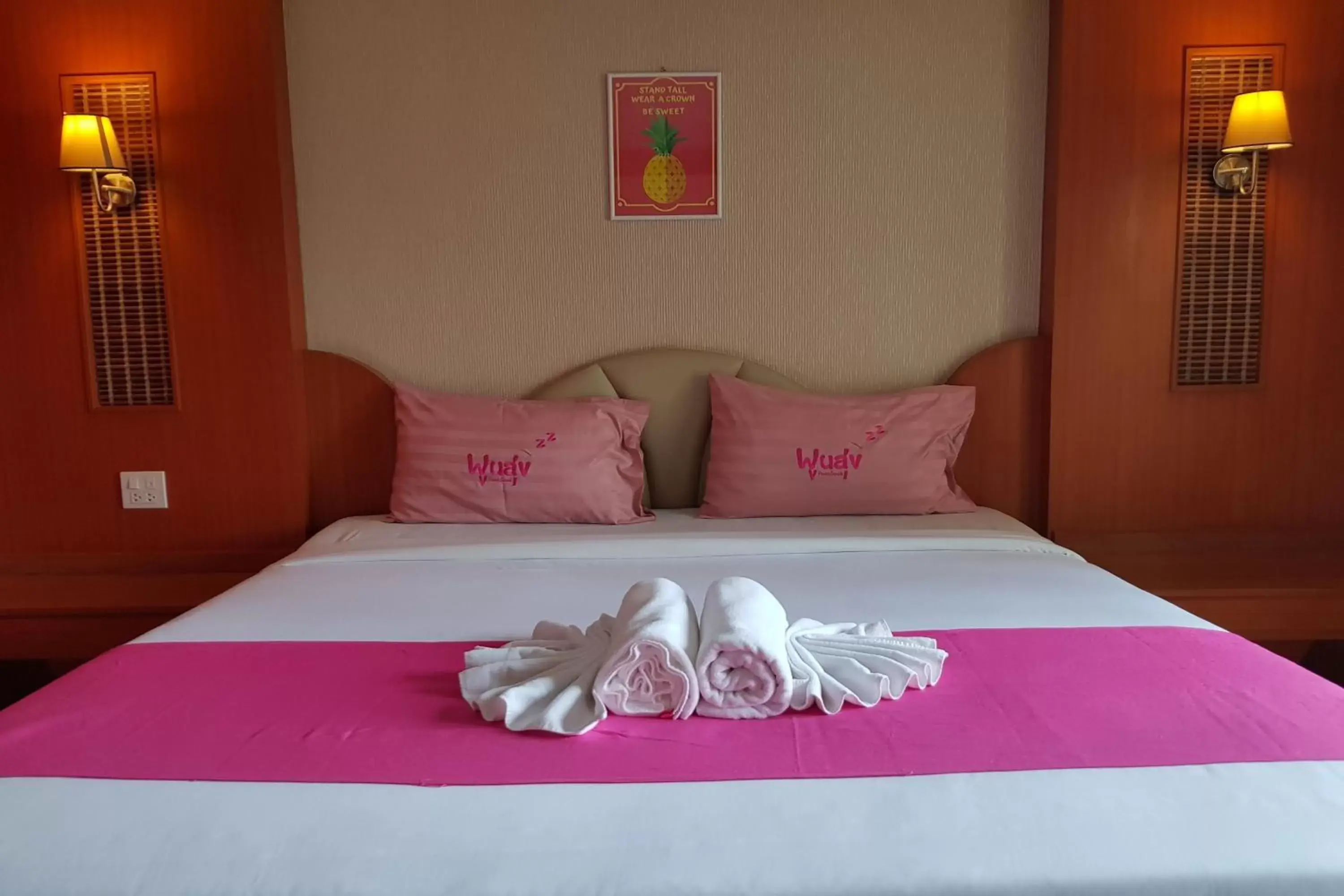 Bedroom, Bed in Poonsook Phitsanulok Hotel SHA Plus