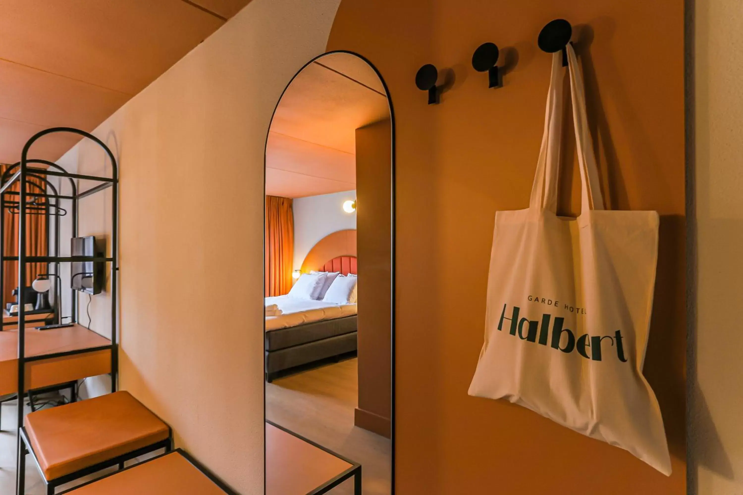Bed in Hotel Halbert