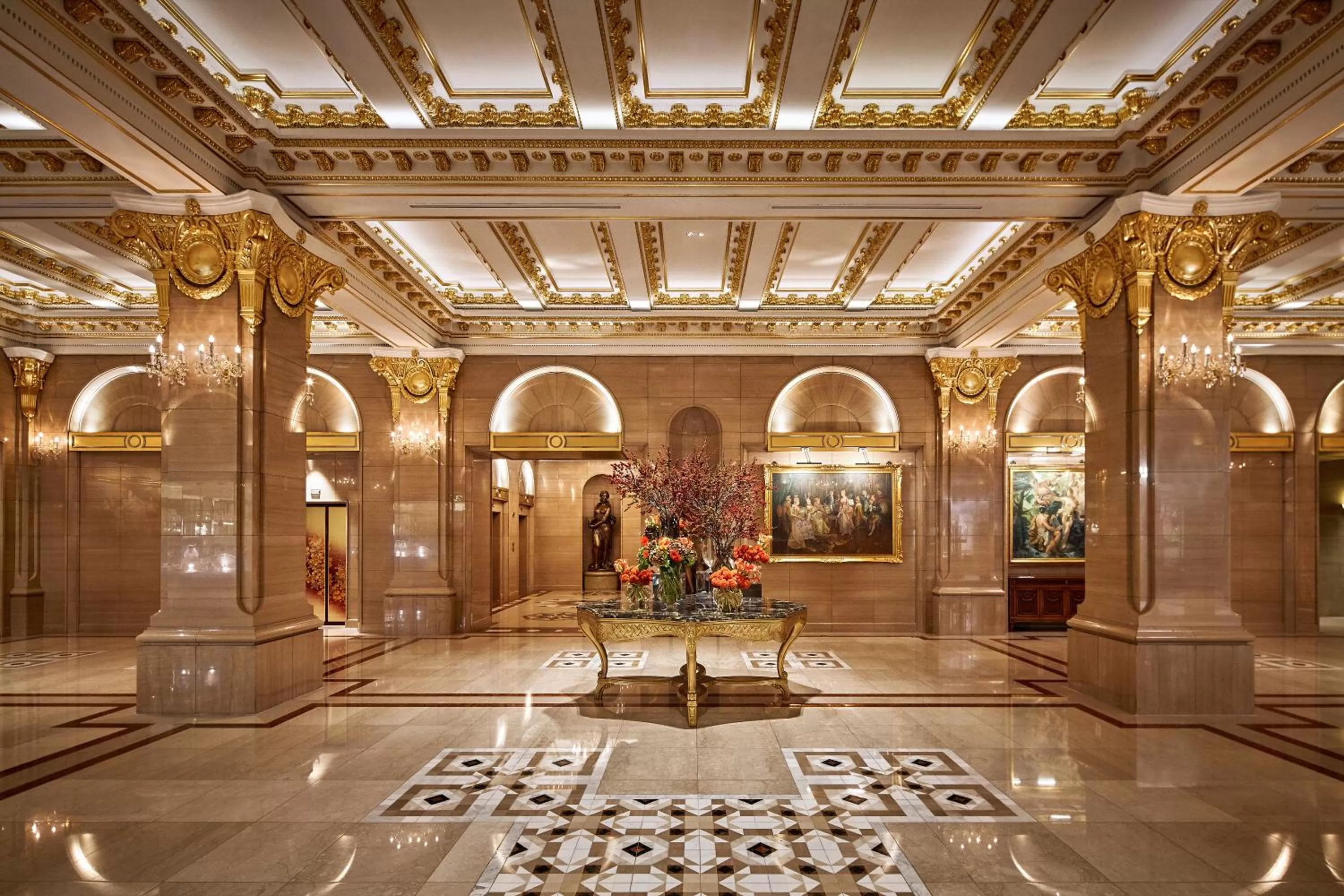 Lobby or reception in Lotte Hotel Seoul Executive Tower