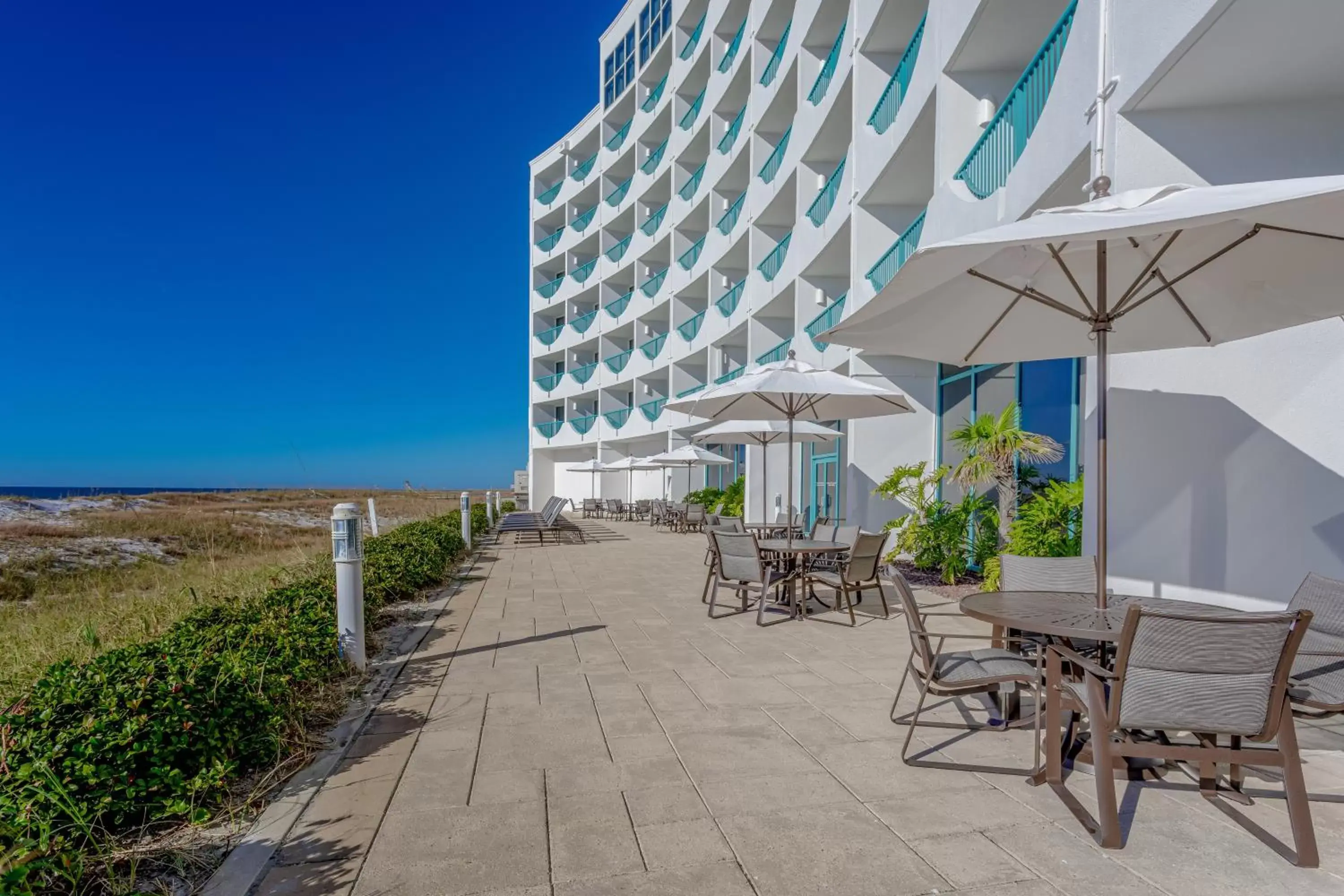 Property building in Holiday Inn Express Pensacola Beach, an IHG Hotel