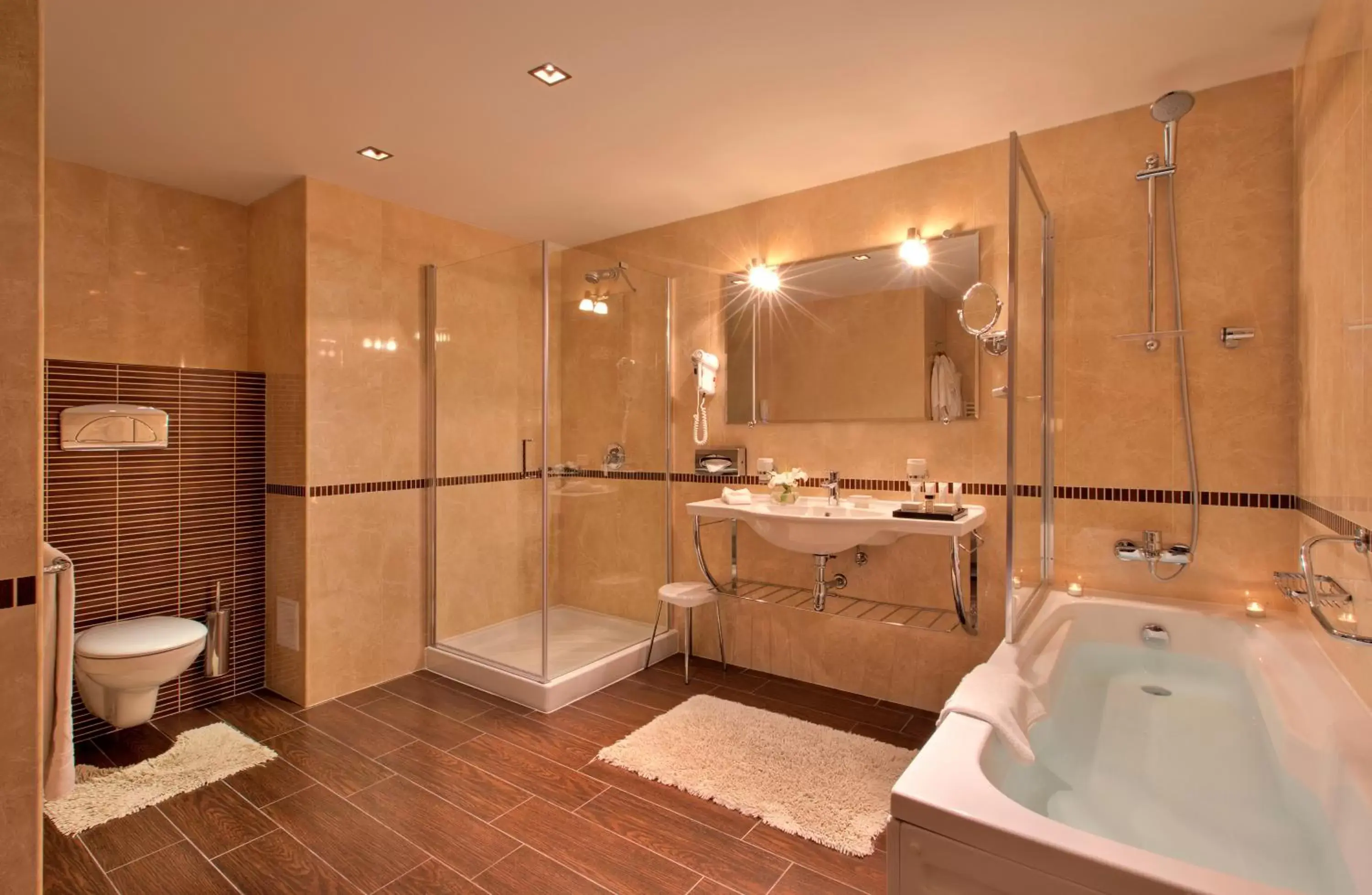 Toilet, Bathroom in Kempinski Hotel Grand Arena Bansko