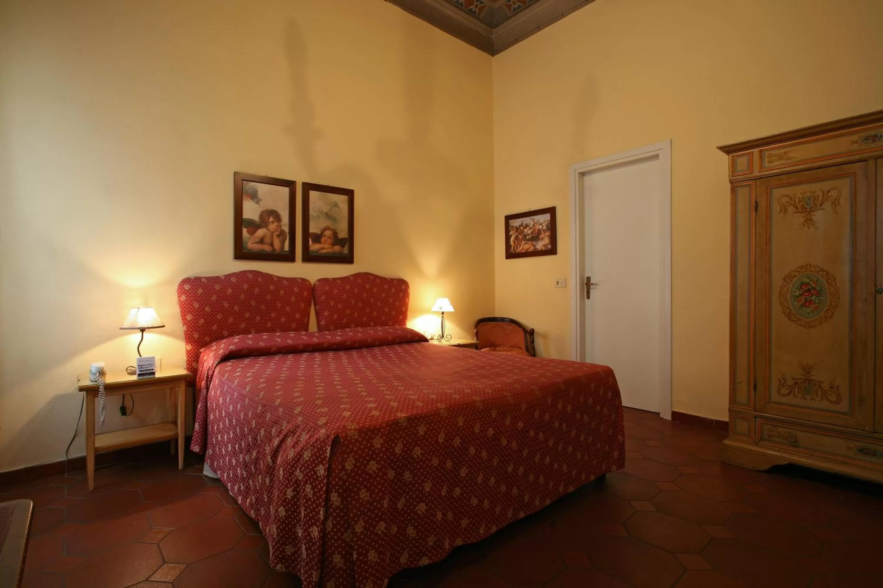 Bed in Hotel Villa Liana