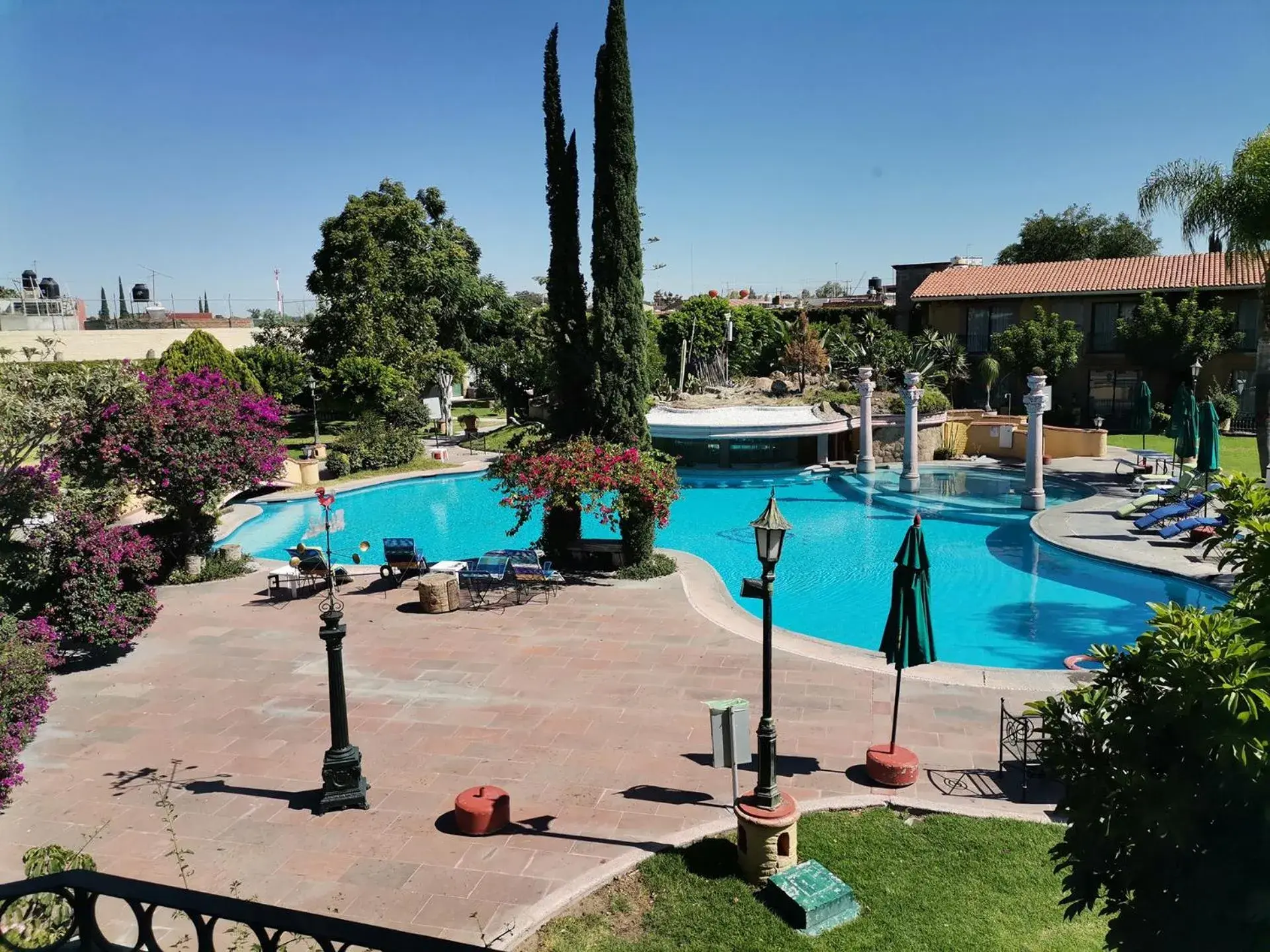 Pool View in Gran Hotel Hacienda De La Noria