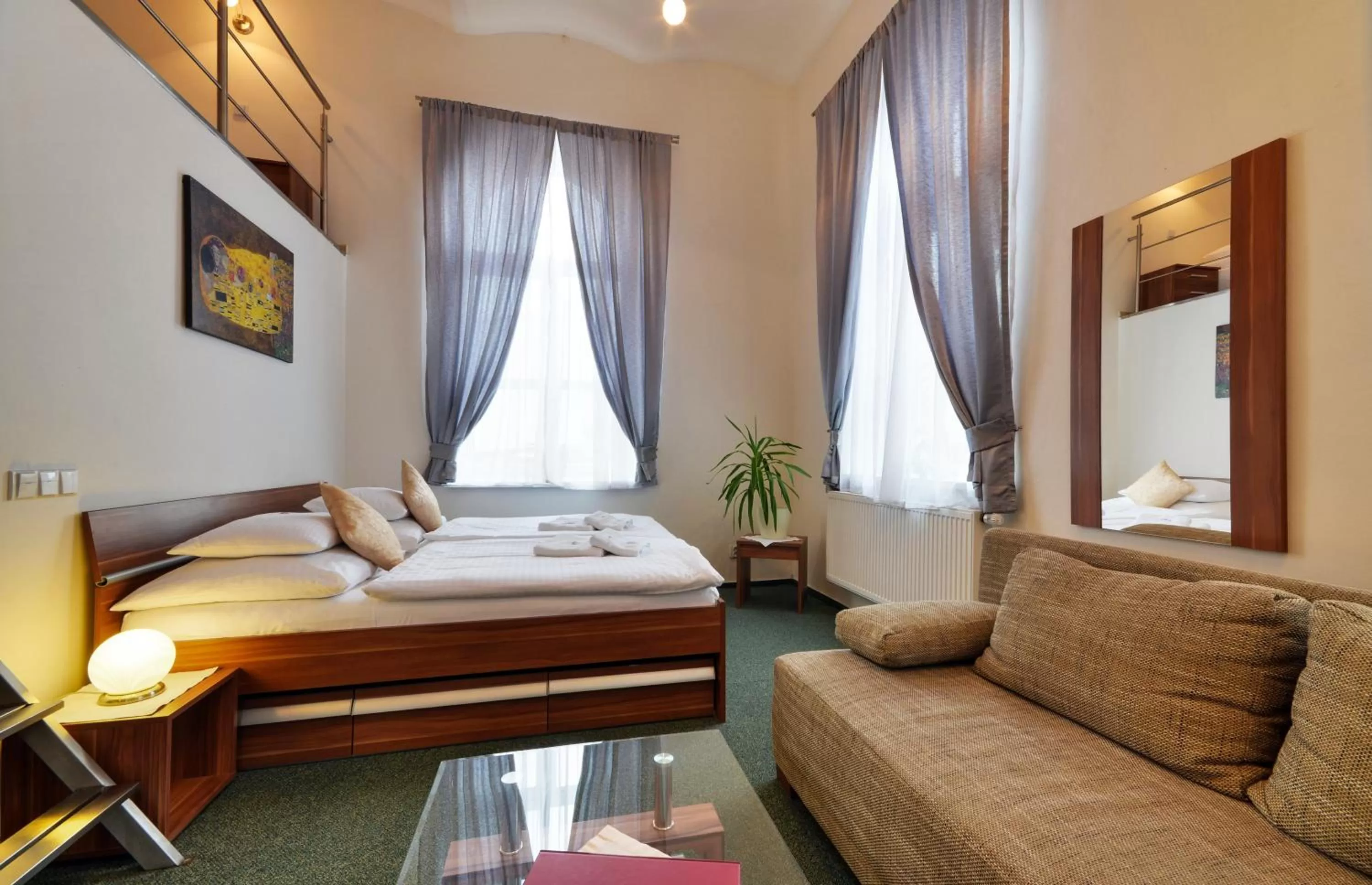 Bedroom, Bed in Hotel RICHTR