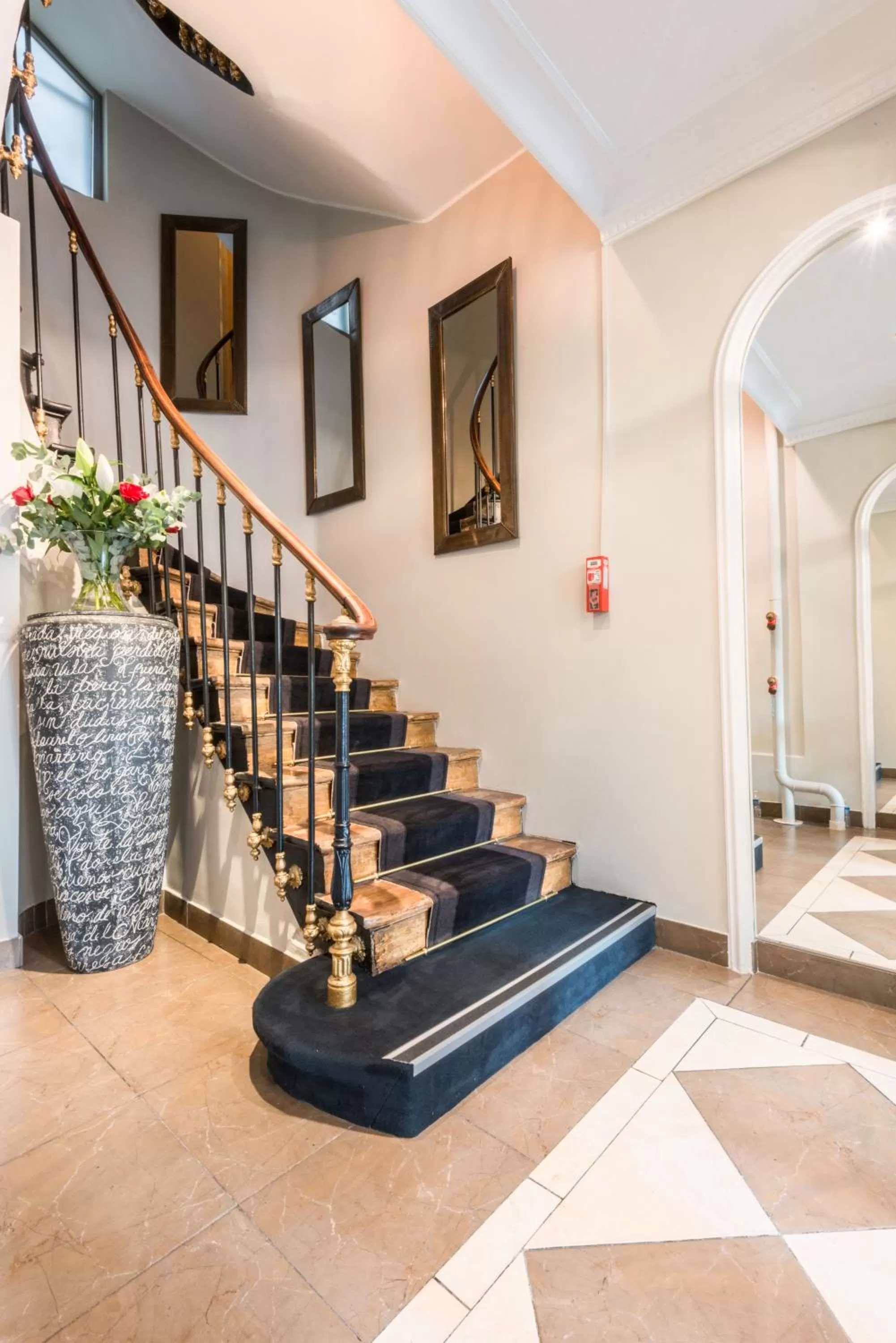 Lobby or reception in Hotel Beauvoir