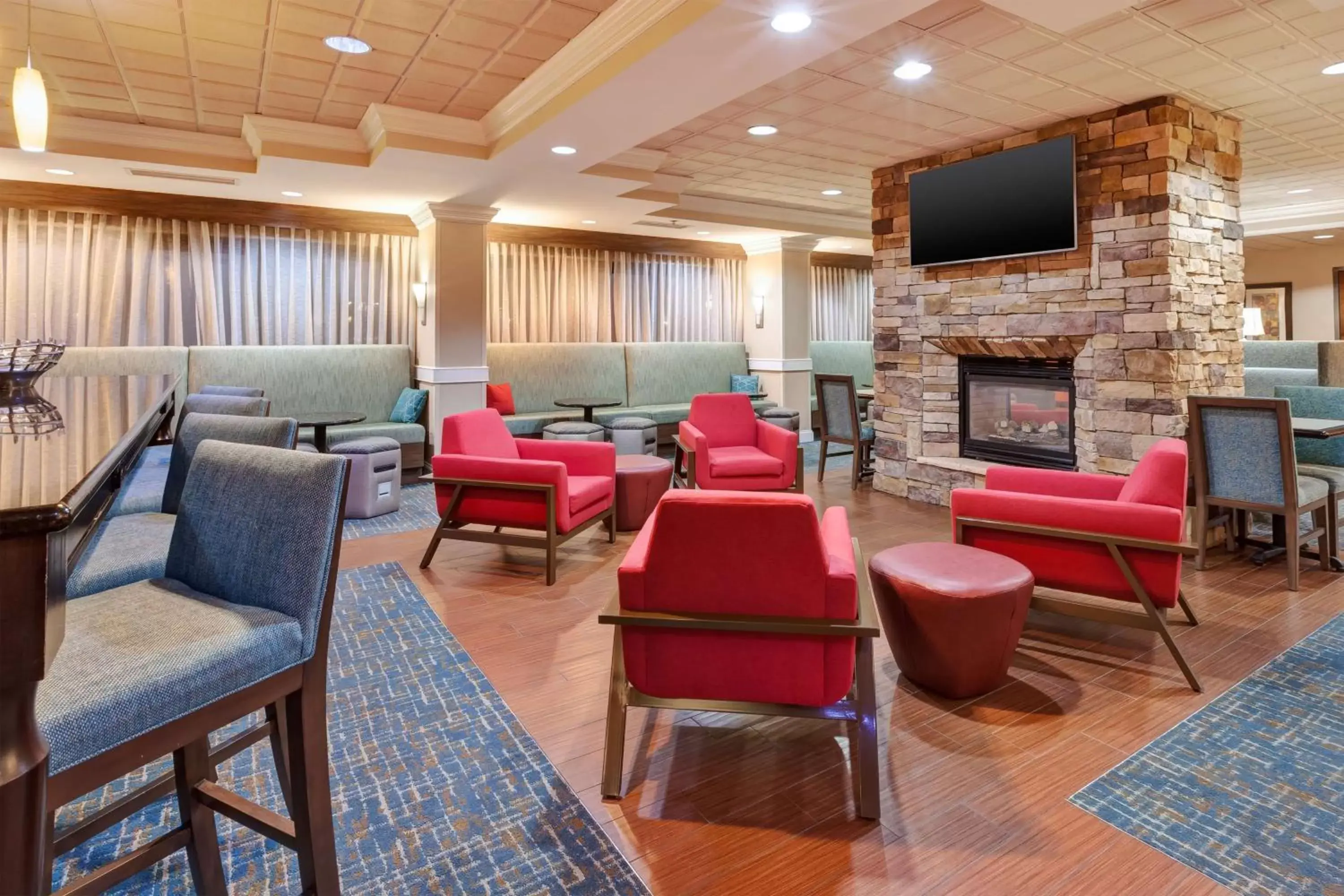 Lobby or reception in Hampton Inn Princeton