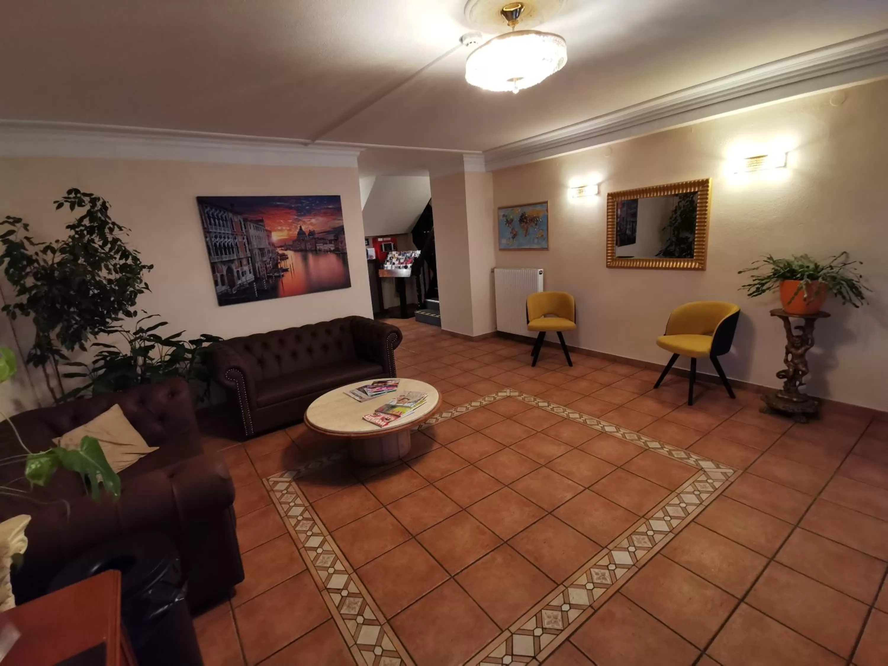 Lobby or reception in Hotel Bajazzo