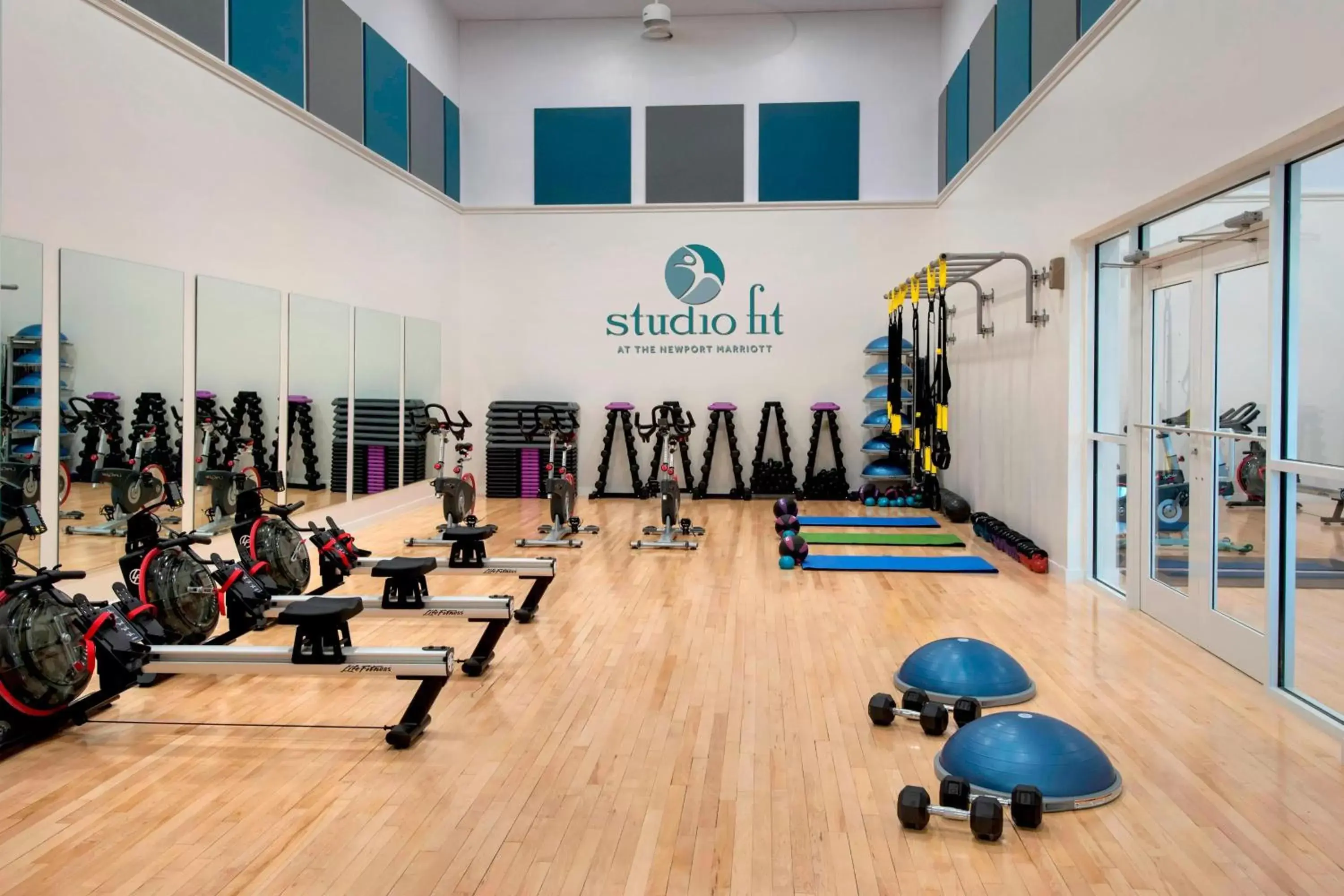 Fitness centre/facilities, Fitness Center/Facilities in Newport Marriott Hotel & Spa