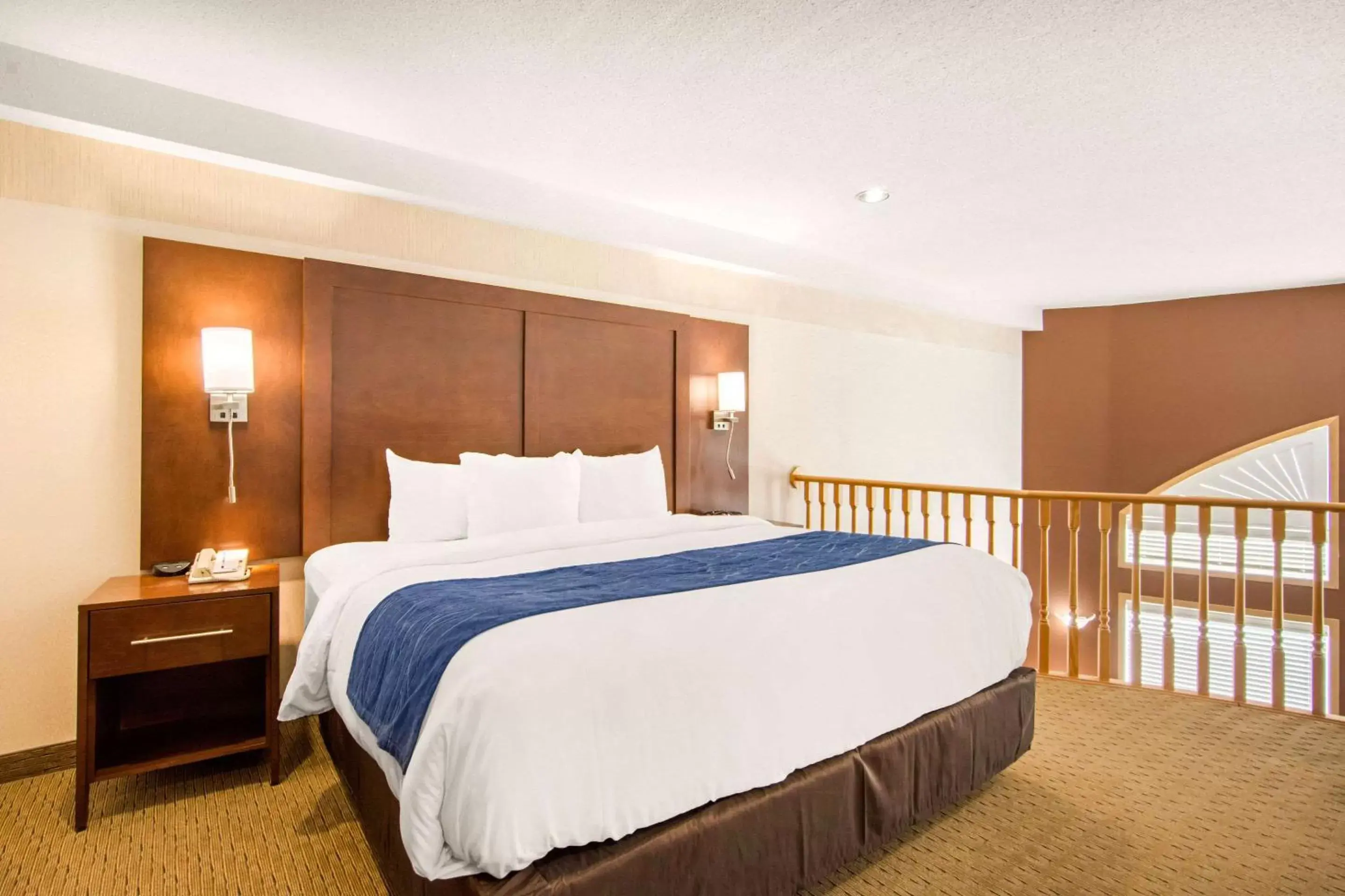 Bedroom, Bed in Comfort Inn & Suites Medicine Hat
