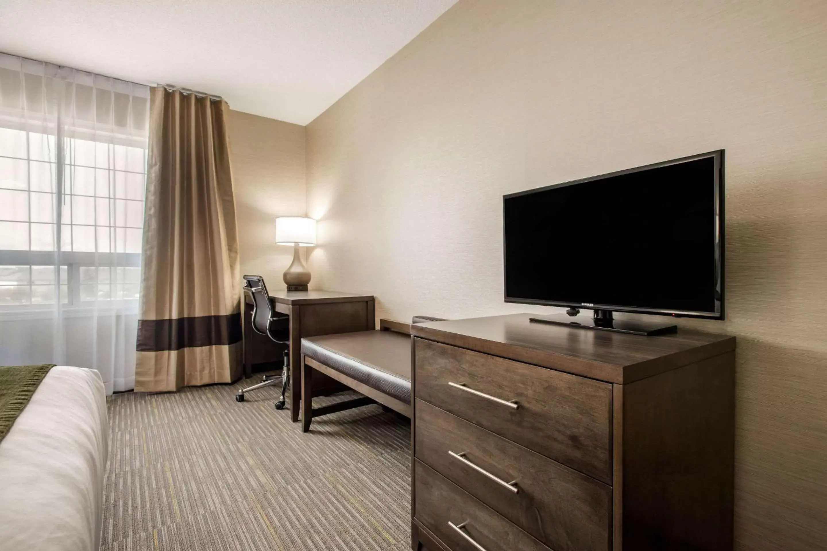 Photo of the whole room, TV/Entertainment Center in Comfort Inn & Suites Red Deer