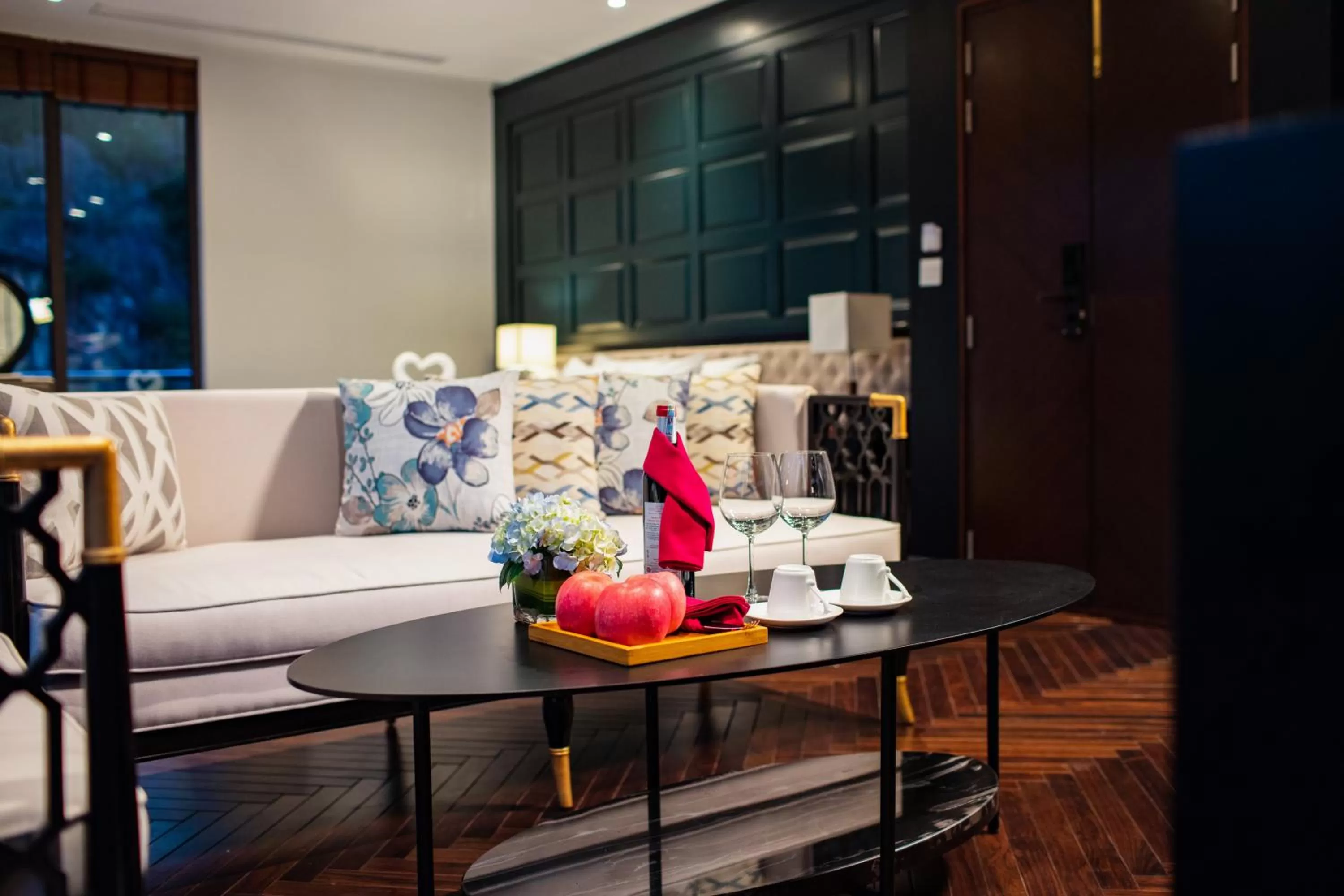 Decorative detail in Hanoi Center Silk Hotel & Travel