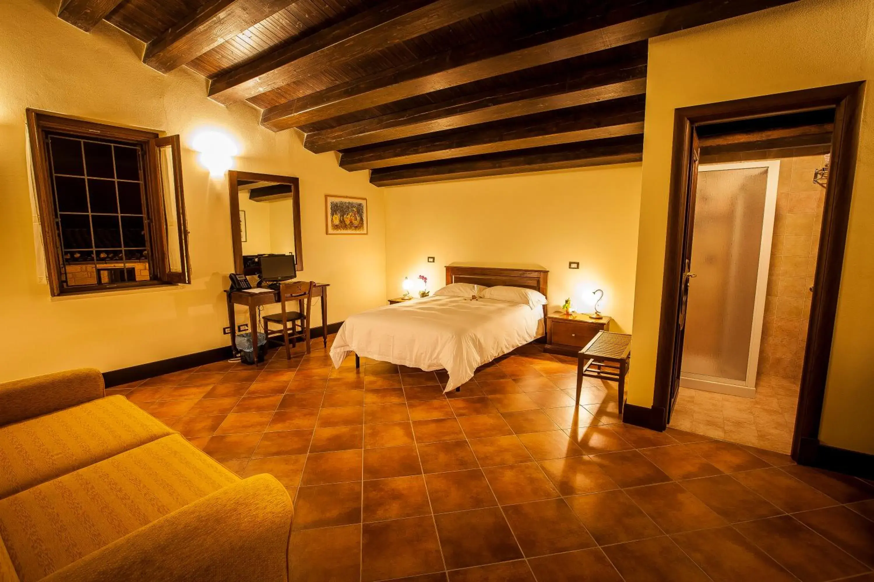 Photo of the whole room, Bed in Hotel Residenza Petra