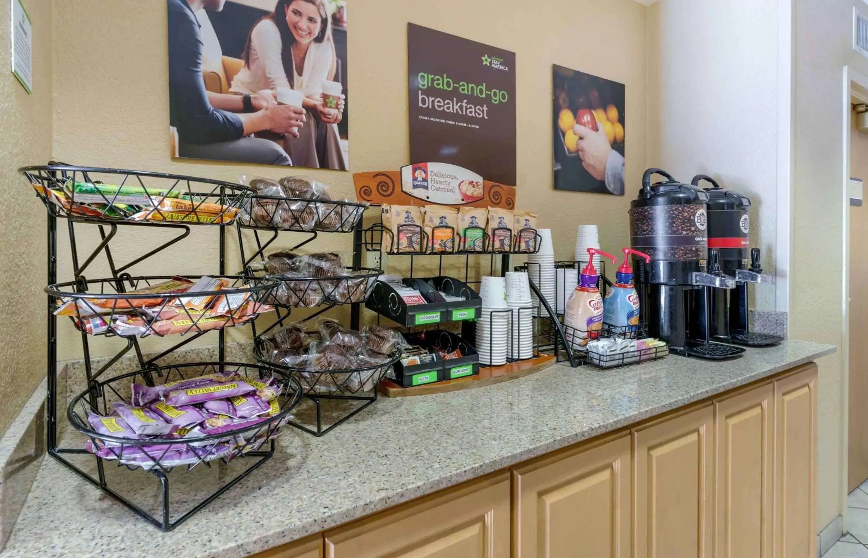 Breakfast in Extended Stay America Suites - Pleasanton - Chabot Dr