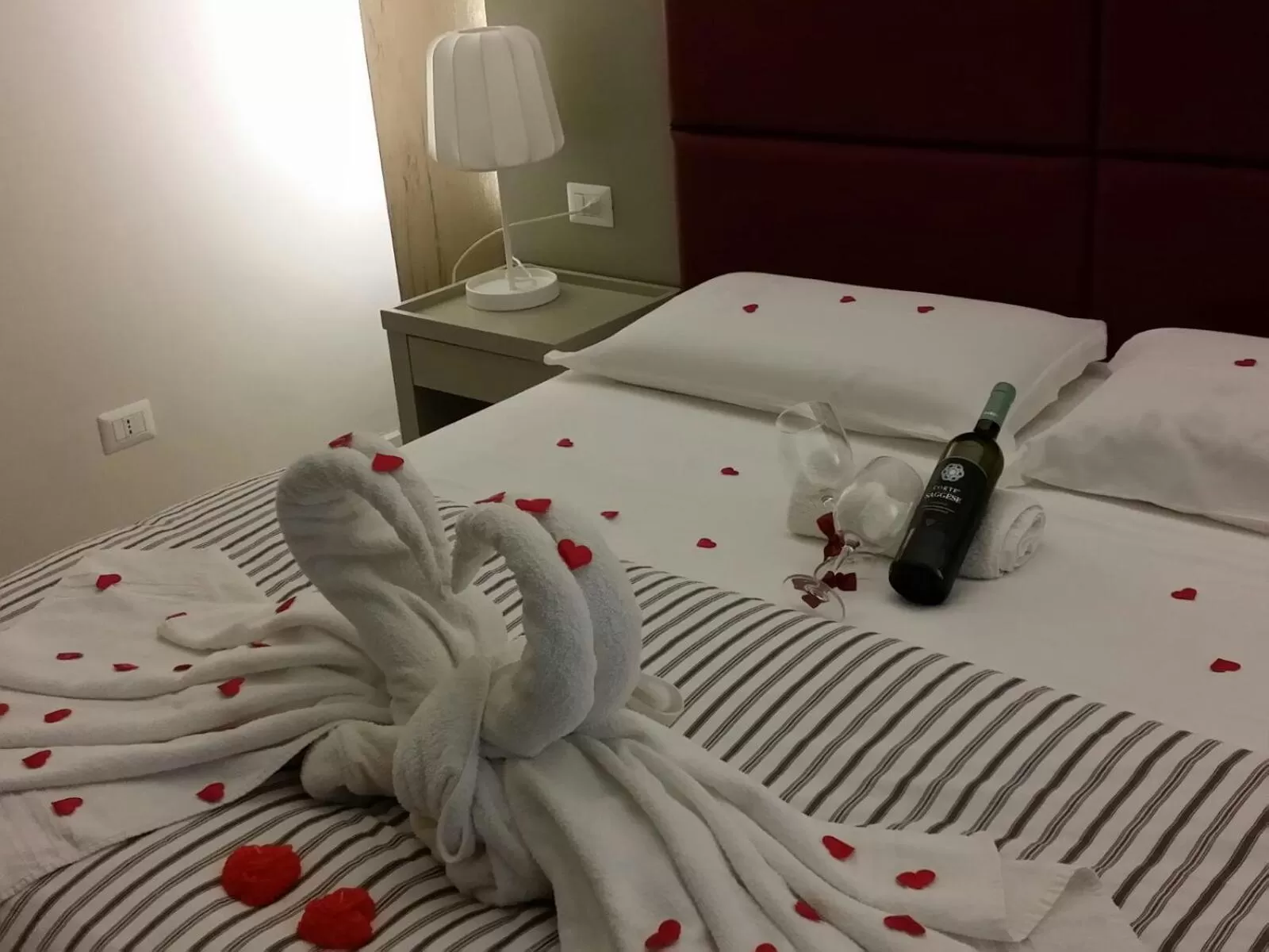 Decorative detail, Bed in Sant'Oronzo Rooms