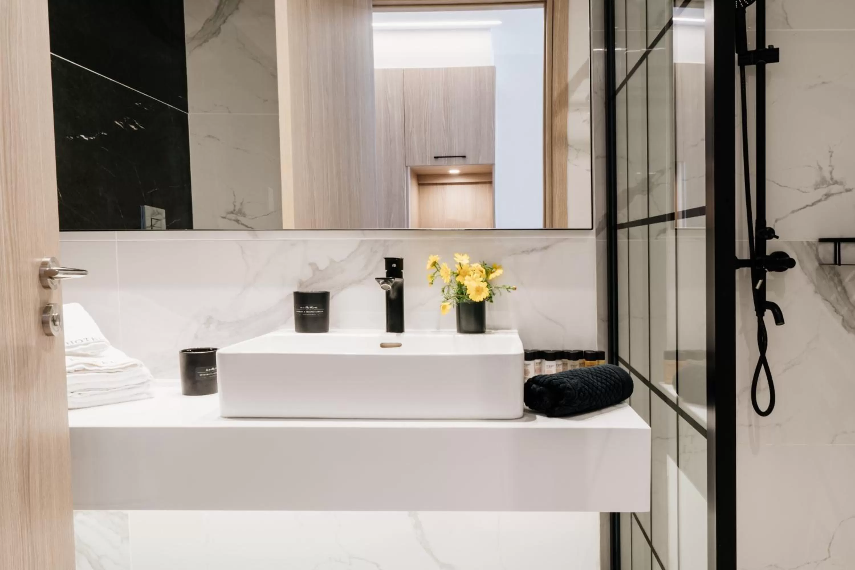 Bathroom in At Herbal Boutique Hotel & Spa