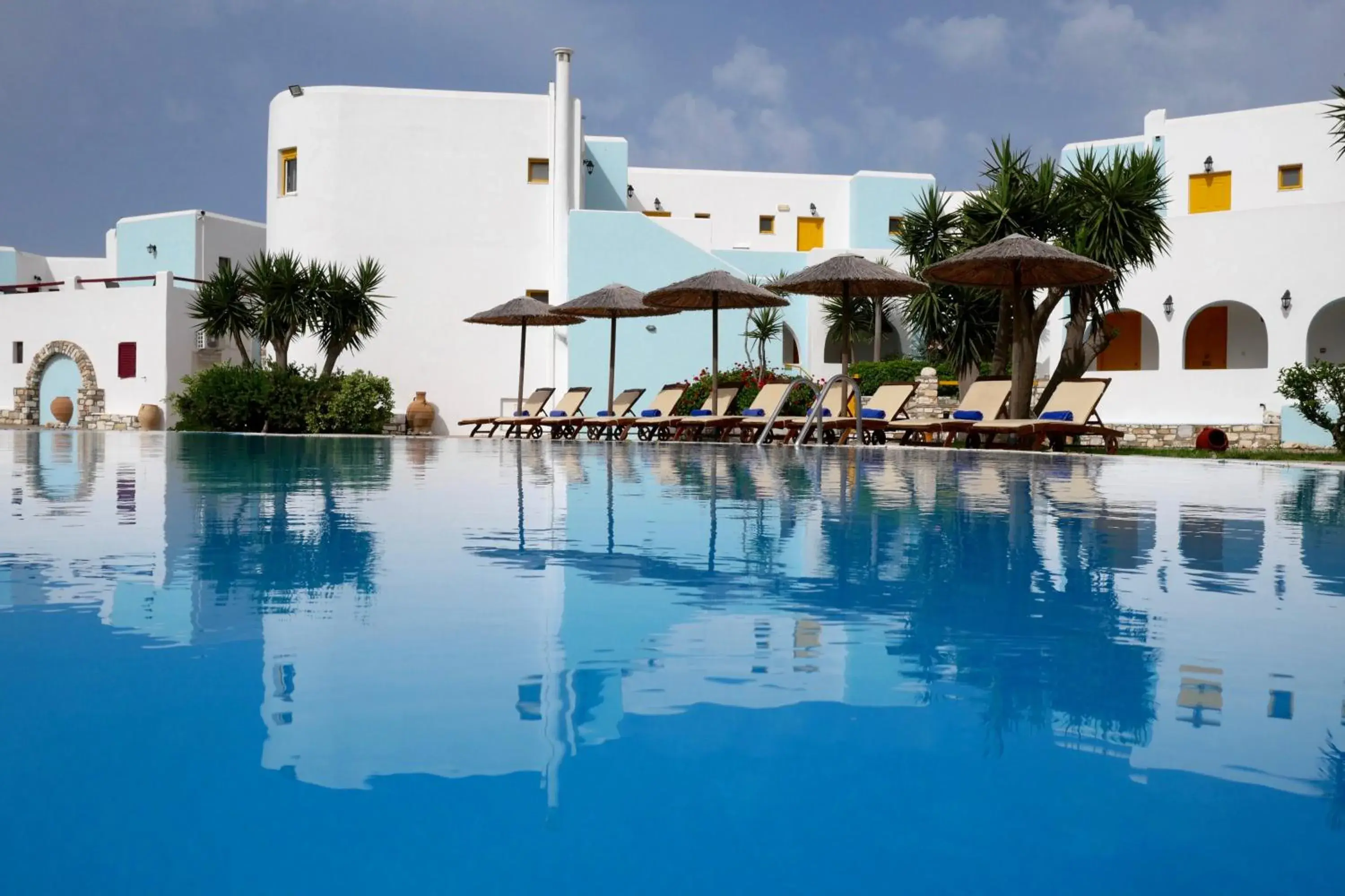 Pool view, Swimming Pool in Asteras Paradise Hotel