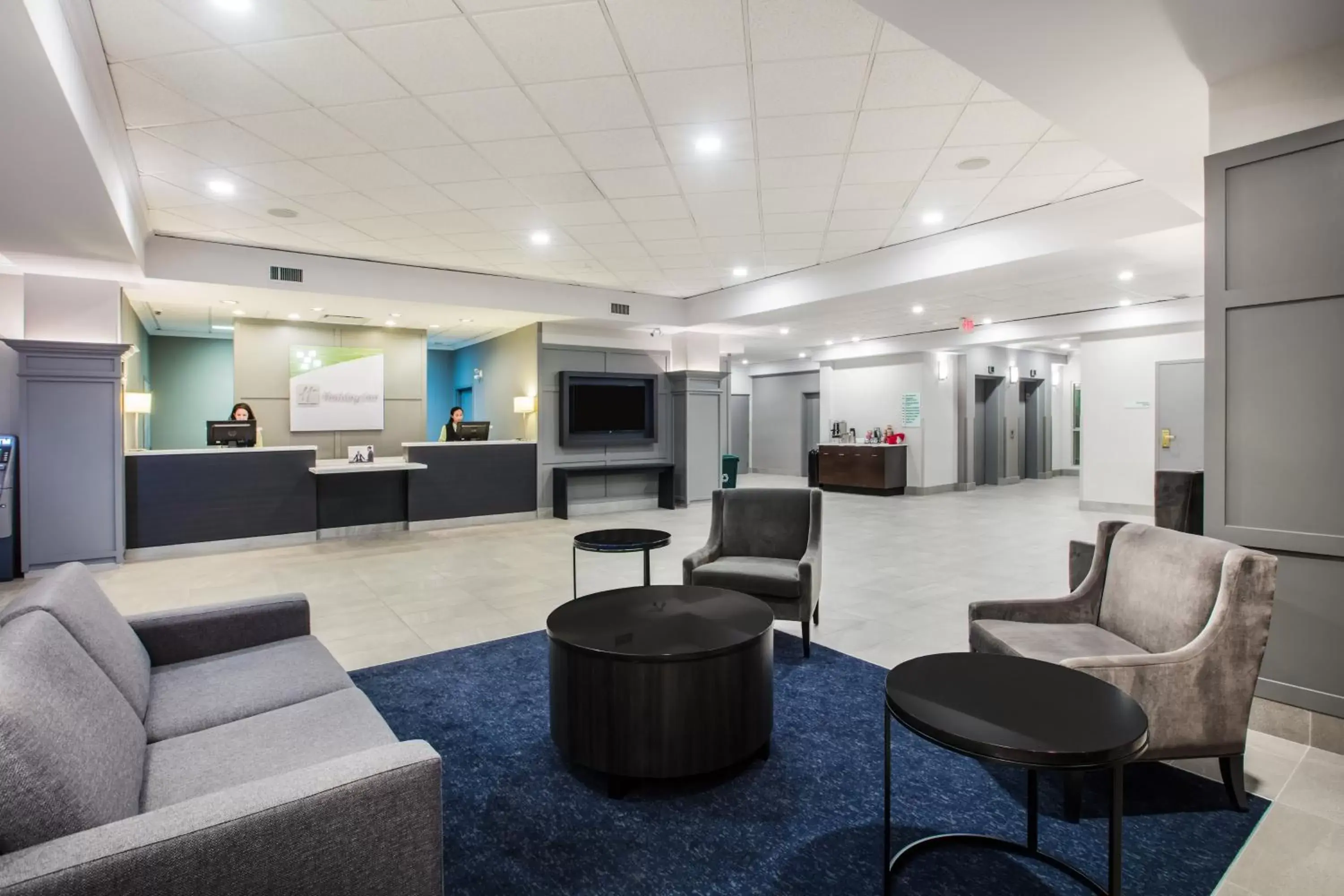 Property building, Lobby/Reception in Holiday Inn & Suites Grande Prairie, an IHG Hotel