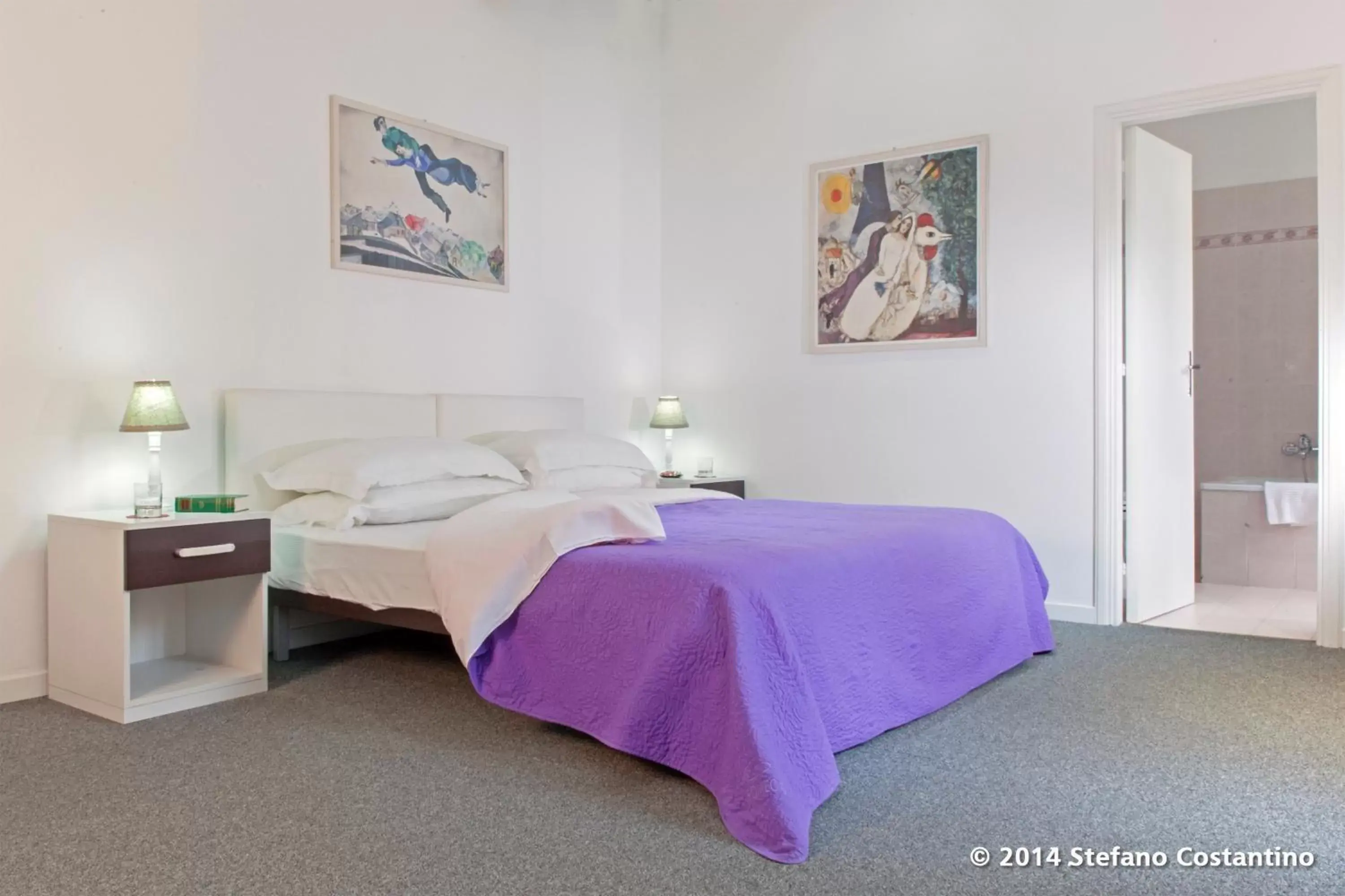 Bedroom, Bed in Villa Pirandello