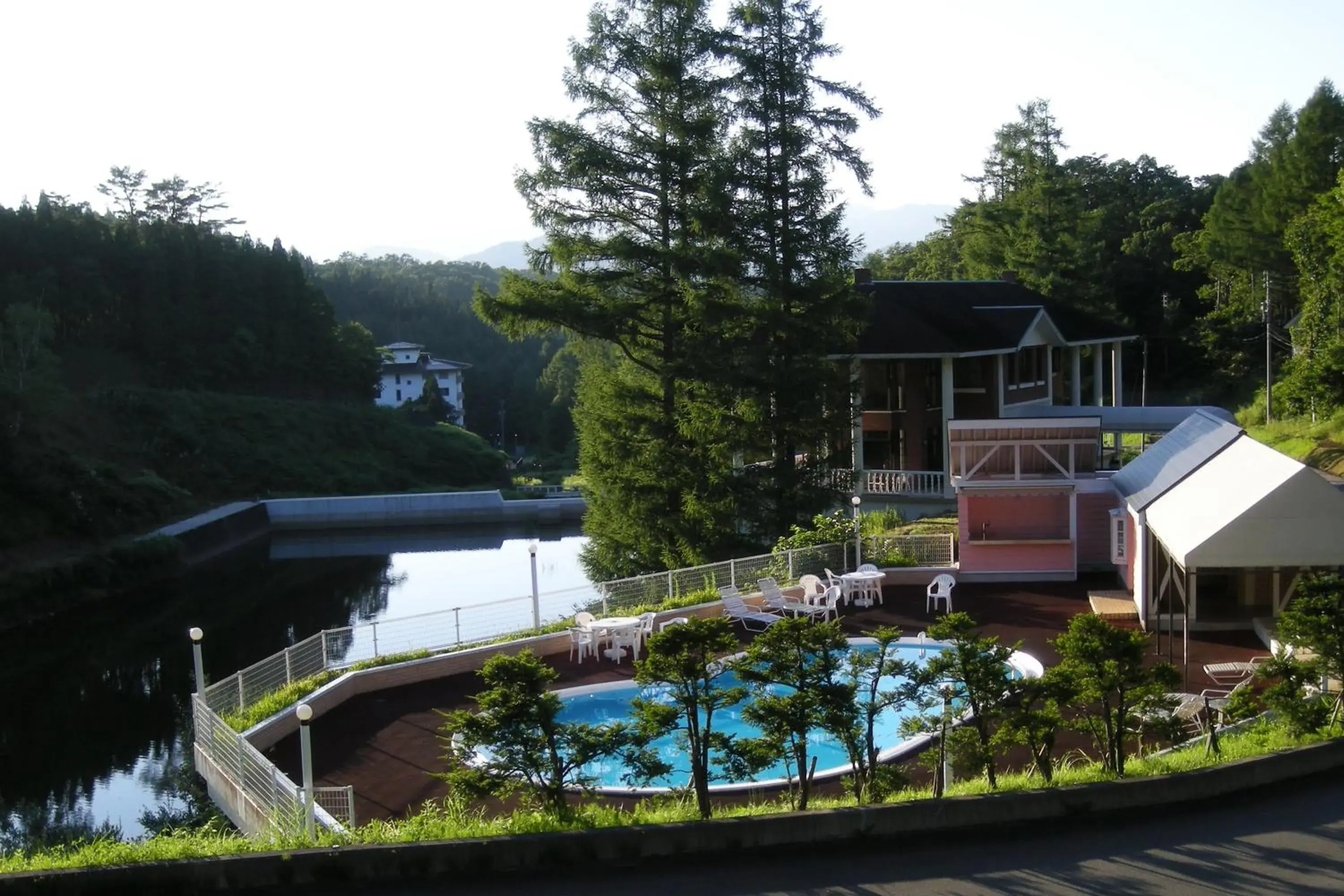 Swimming pool in Resort Villa Takayama