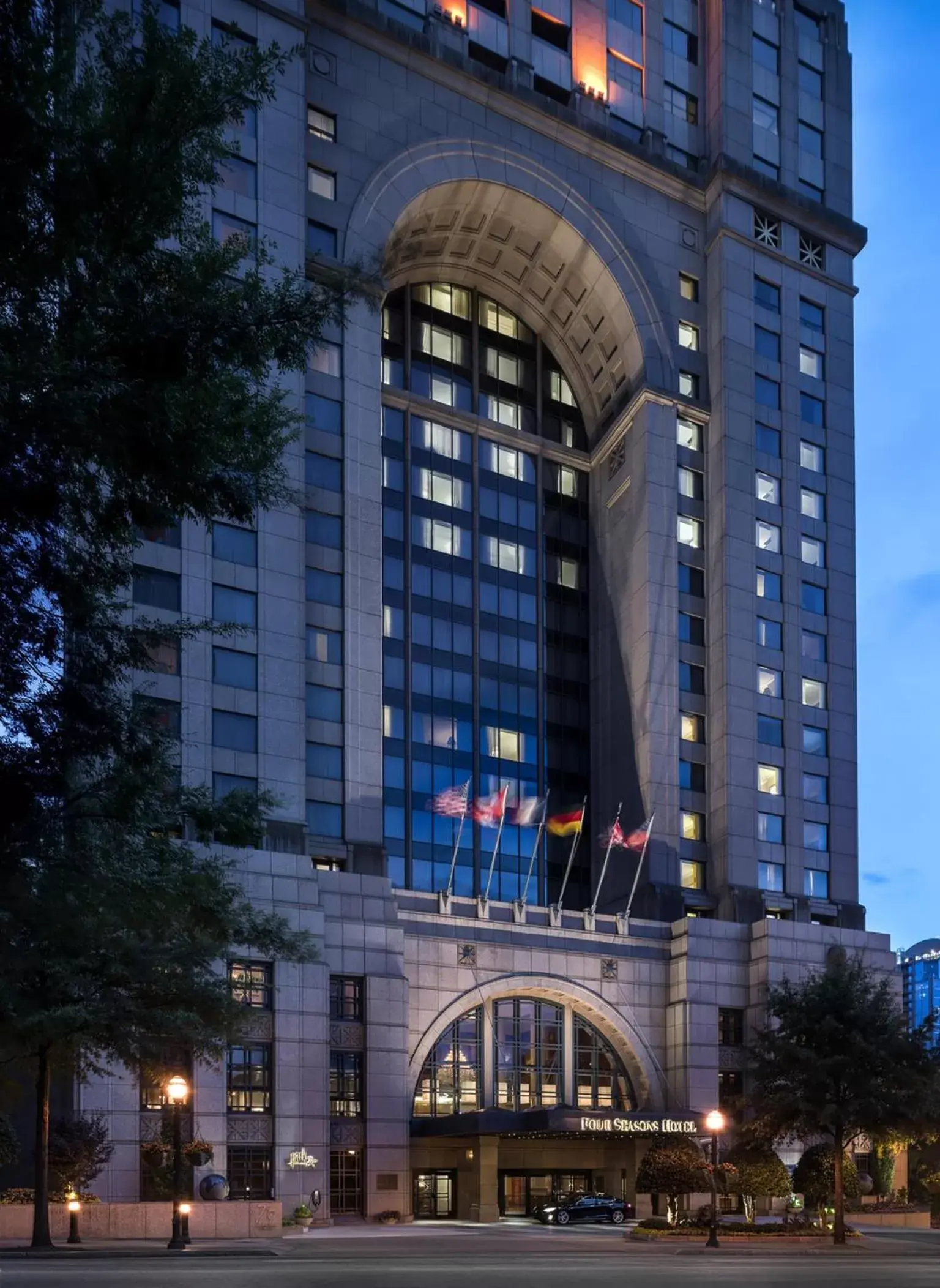 Facade/entrance, Property Building in Four Seasons Hotel Atlanta