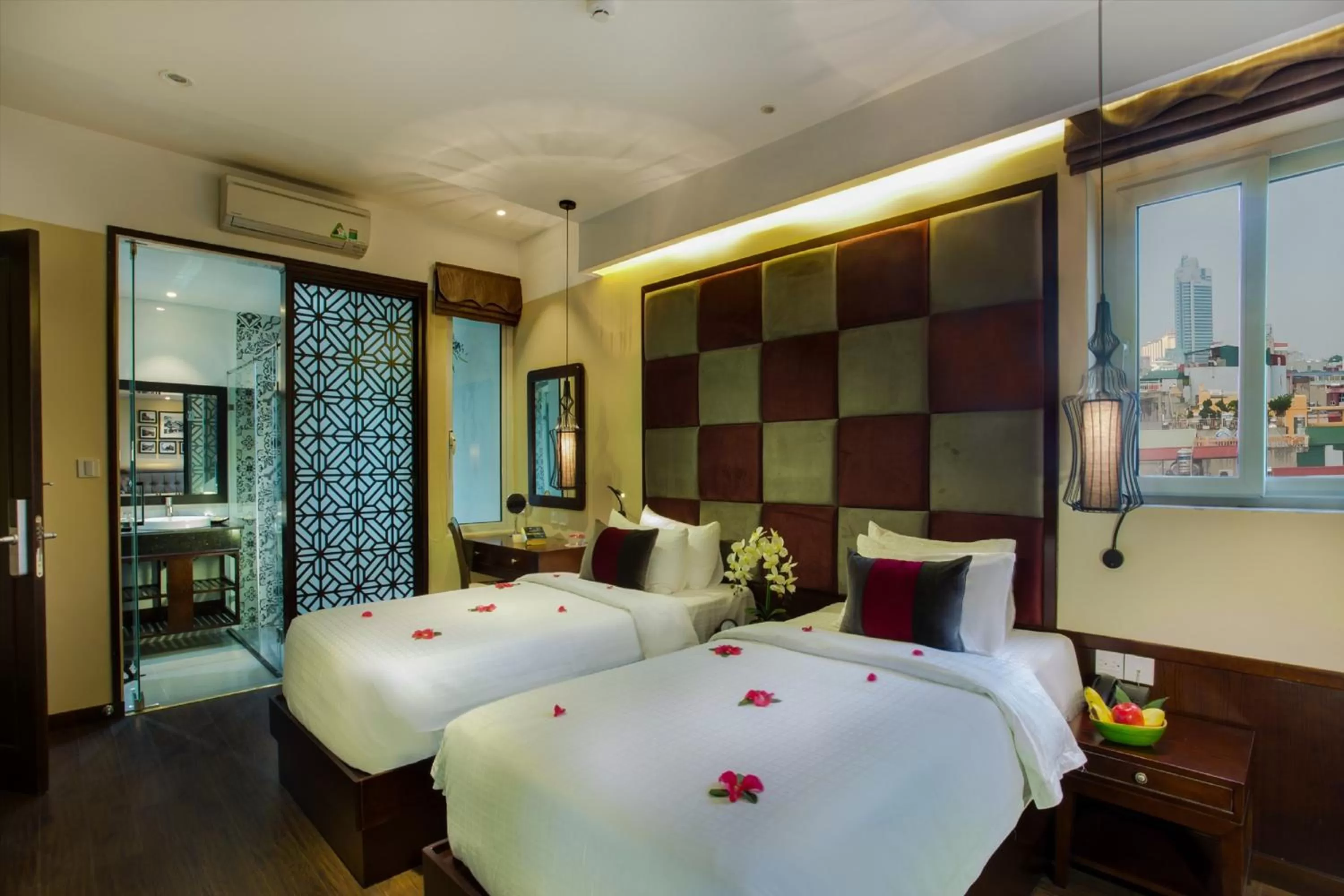 Bedroom, Bed in Hanoi Marvellous Hotel & Spa