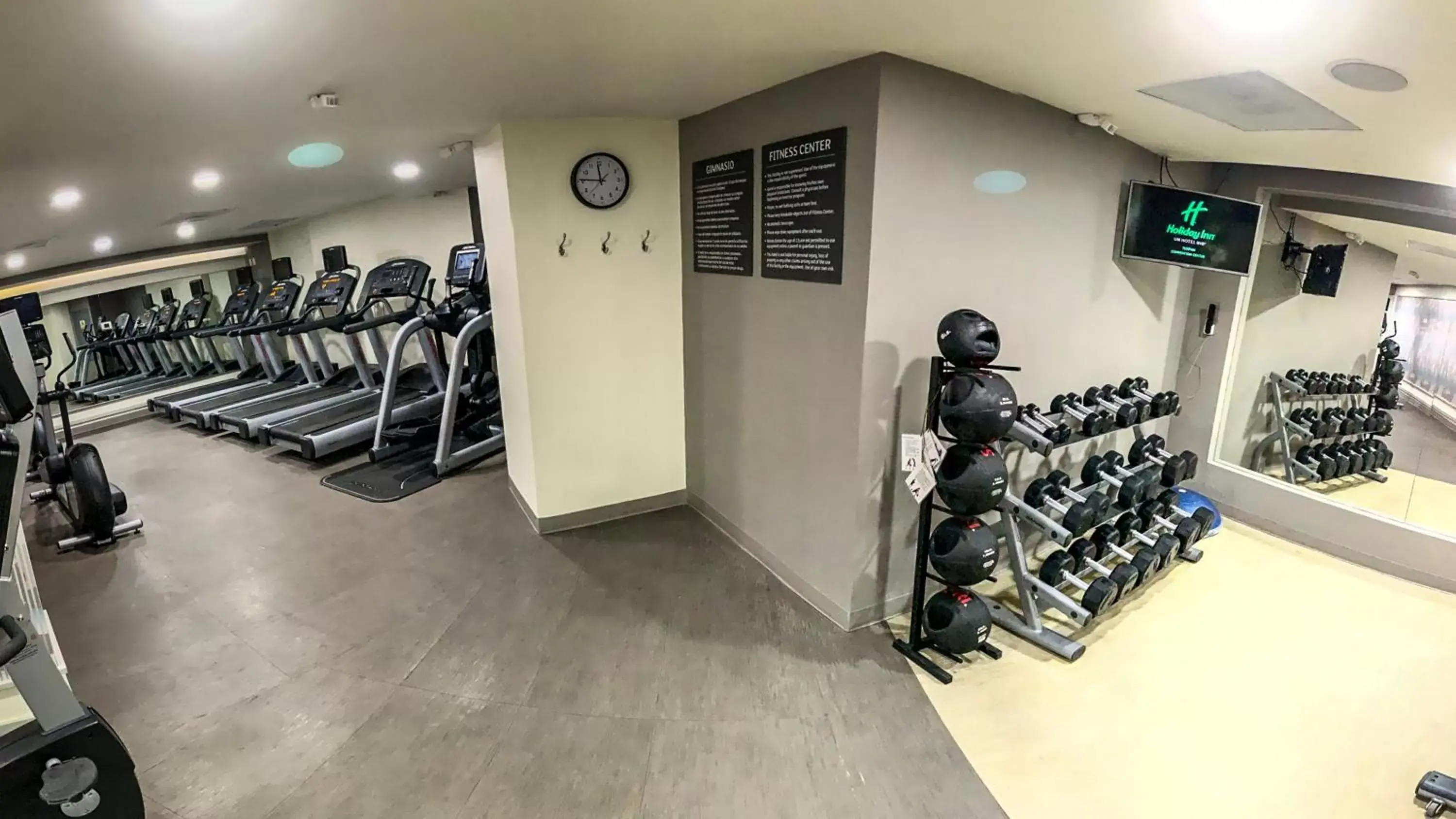 Fitness centre/facilities, Fitness Center/Facilities in Holiday Inn Tuxpan - Convention Center, an IHG Hotel