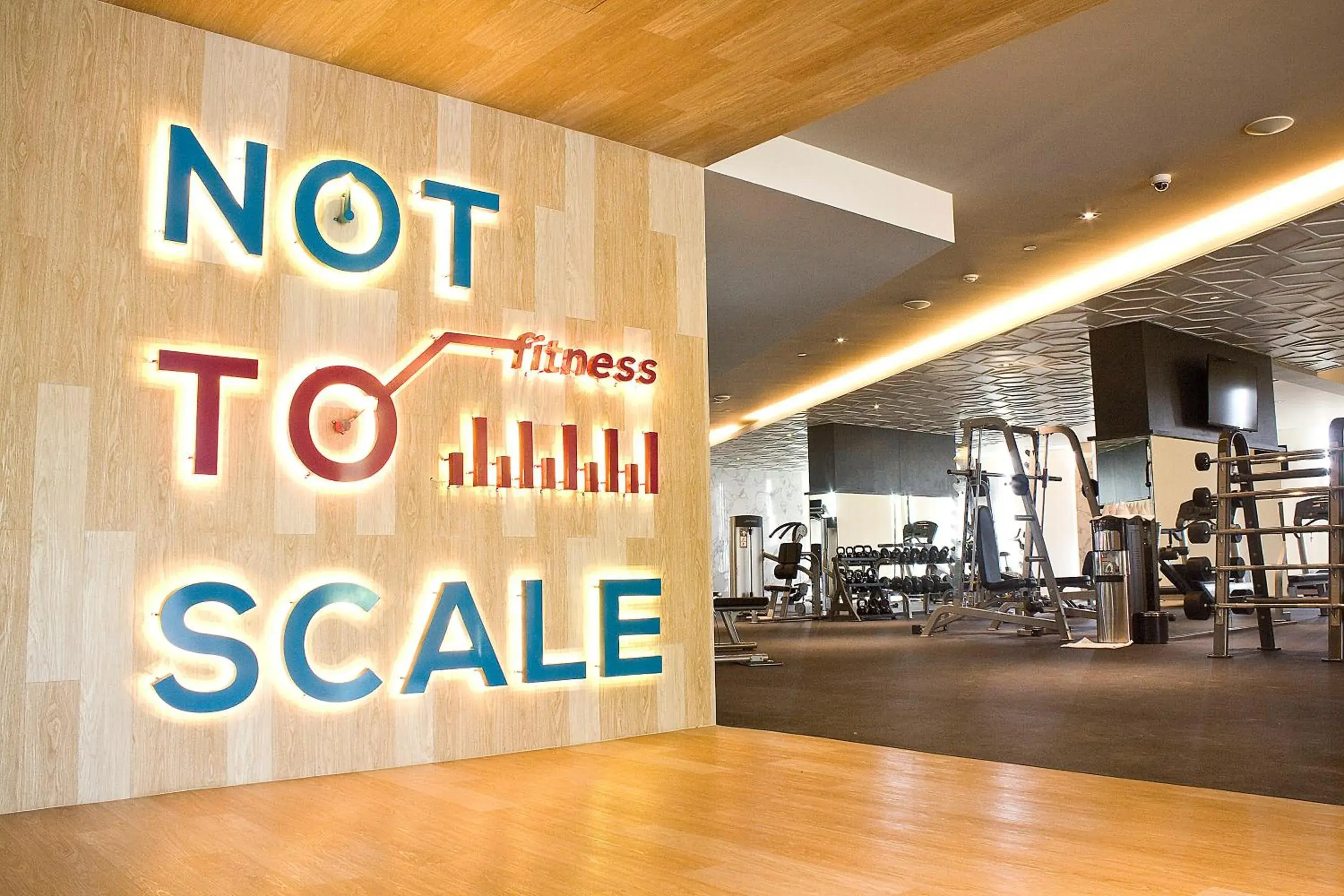 Fitness centre/facilities in Tsix5 Phenomenal Hotel Pattaya