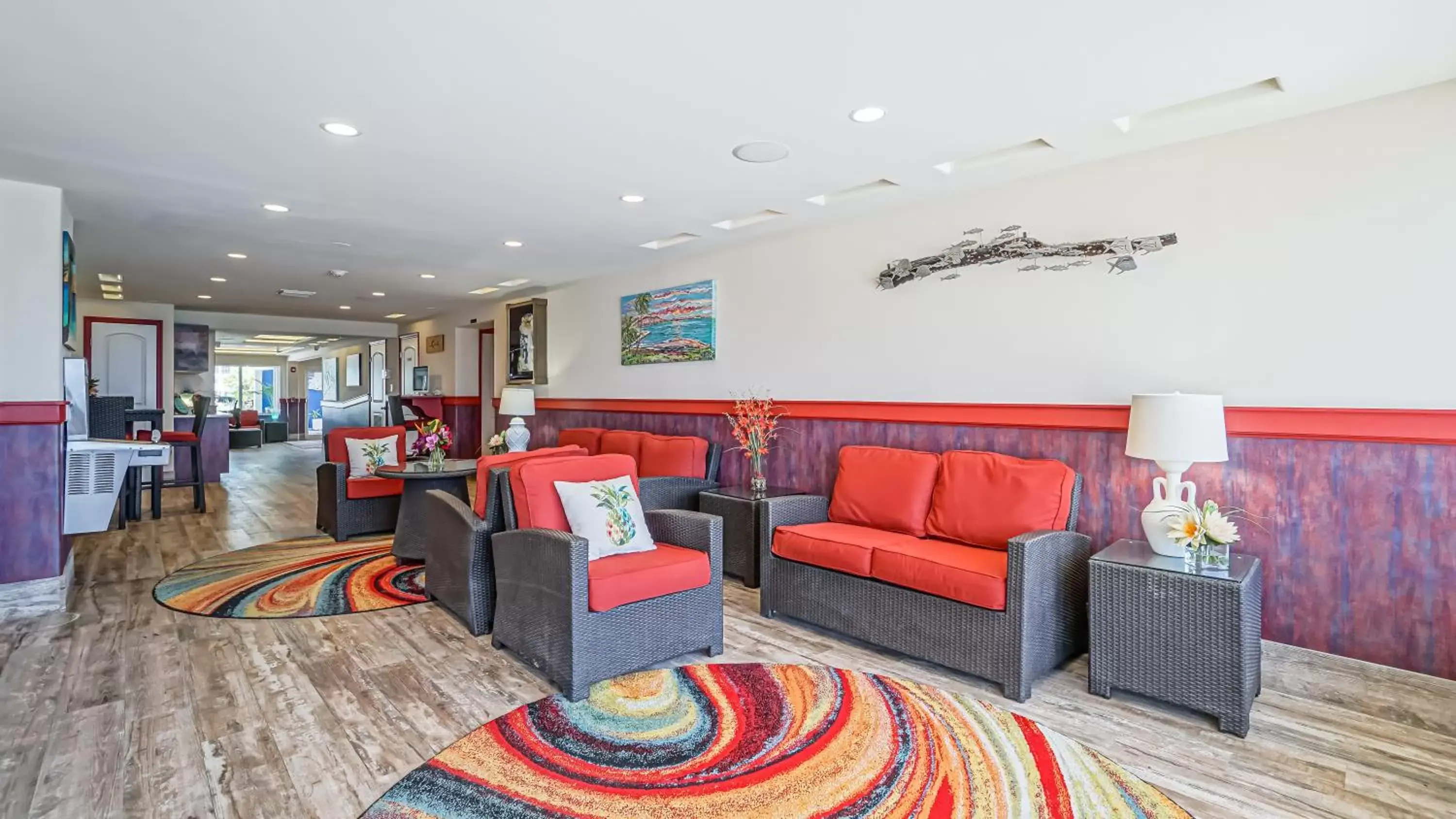 Lobby or reception in Glunz Ocean Beach Hotel and Resort