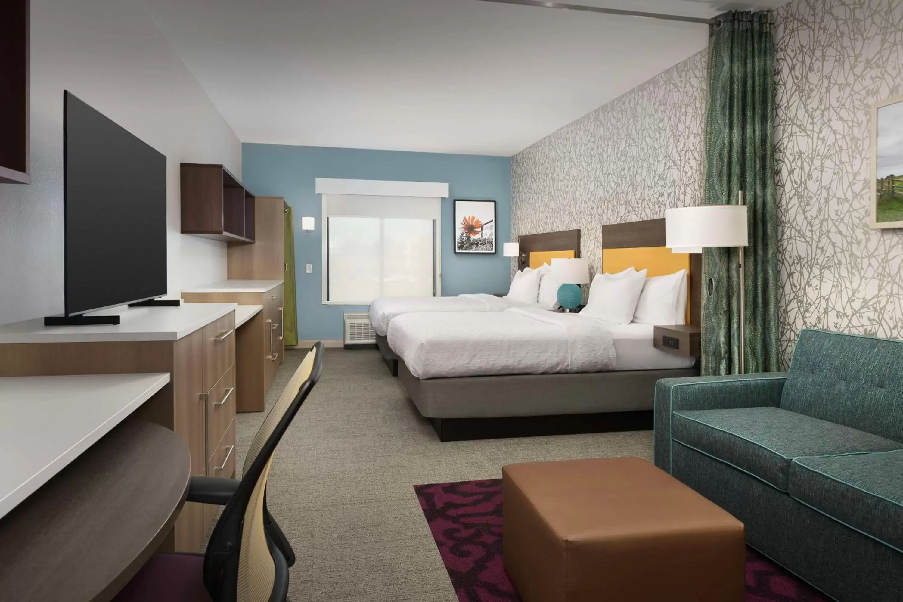 Studio Suite with Two Queen Beds in Home2 Suites By Hilton Flower Mound Dallas Studio Suite with Two Queen Beds in Home2 Suites By Hilton Flower Mound Dallas