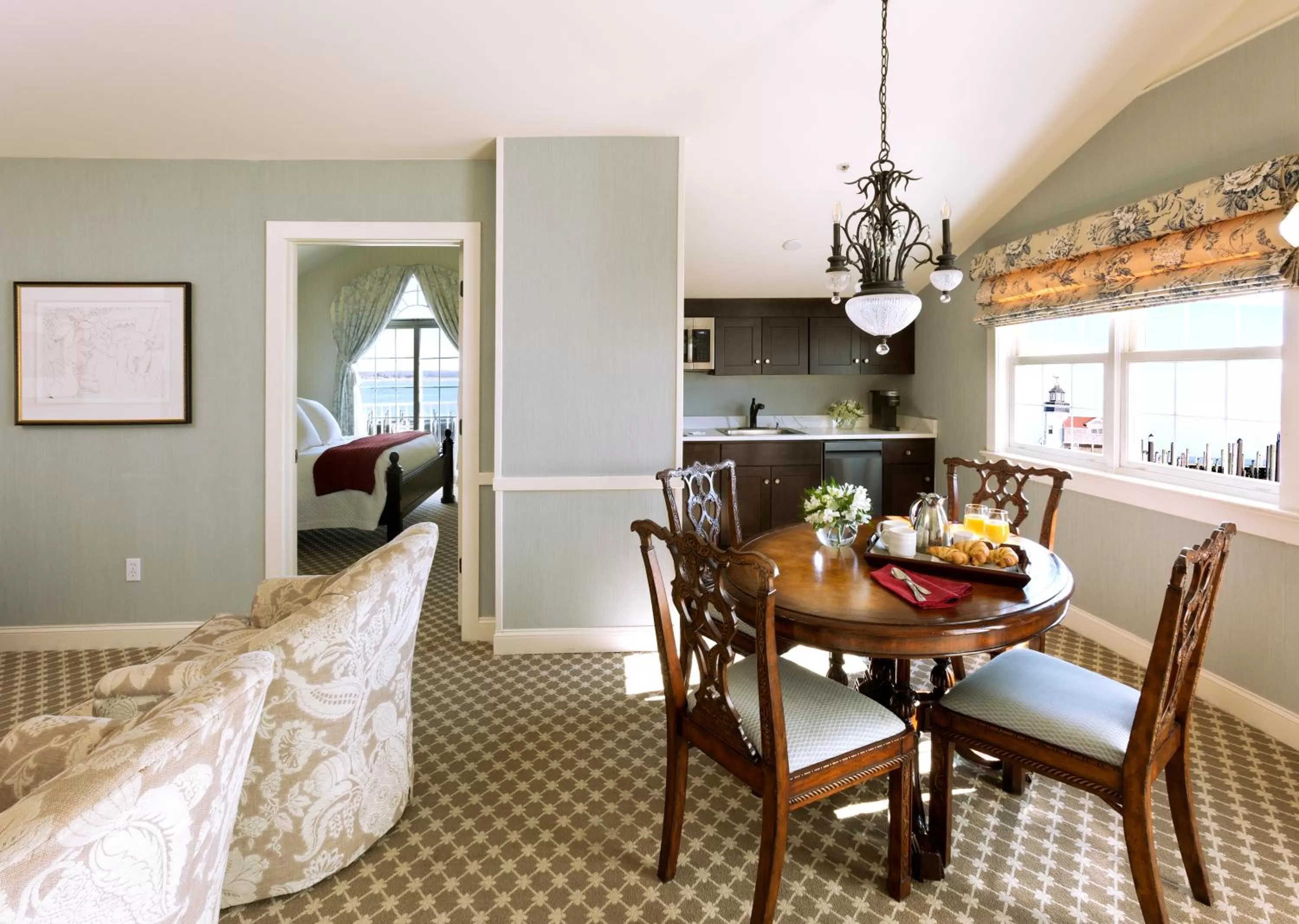 Dining area in Saybrook Point Resort & Marina