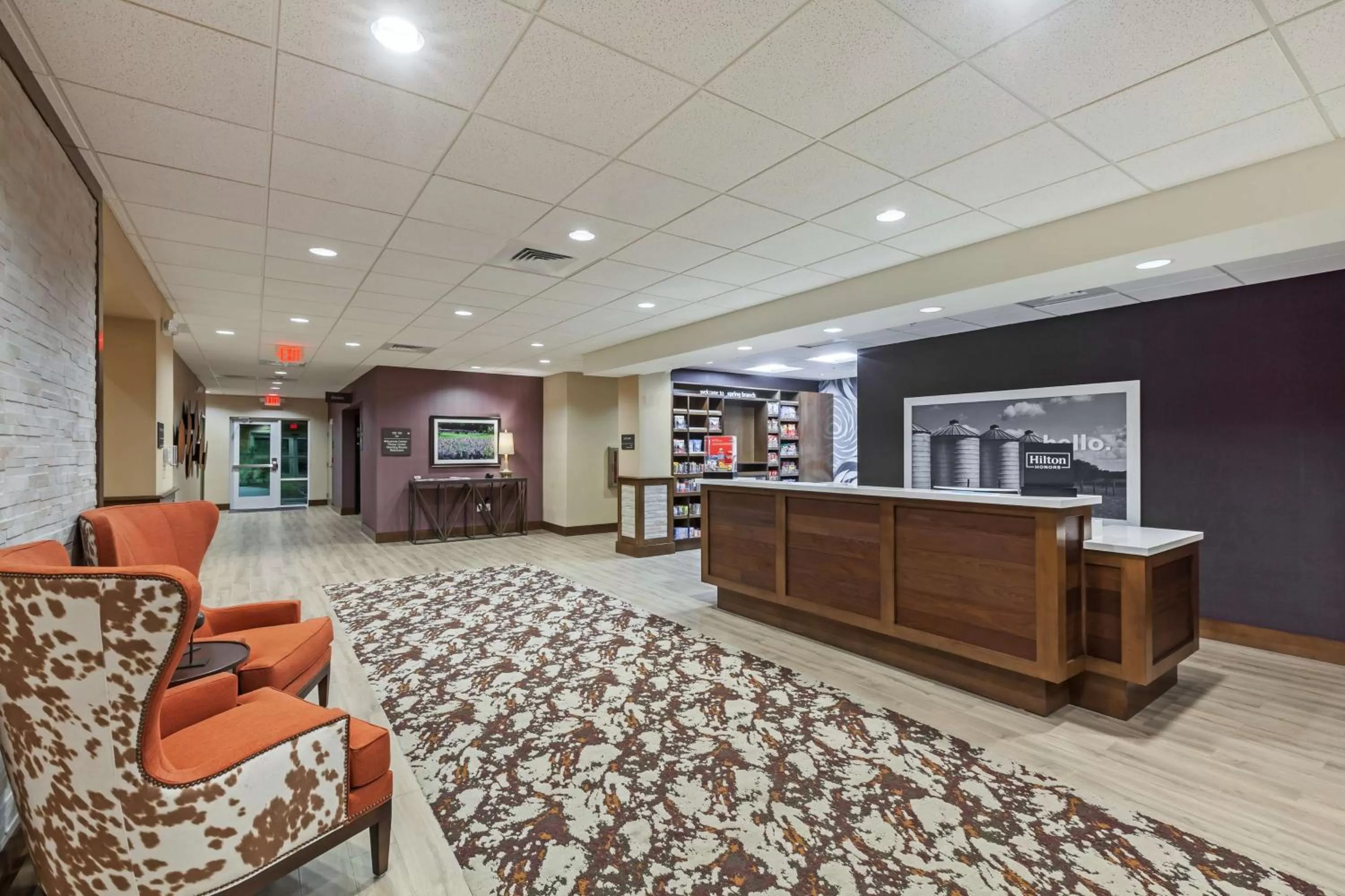 Lobby or reception in Hampton Inn By Hilton Bulverde Texas Hill Country