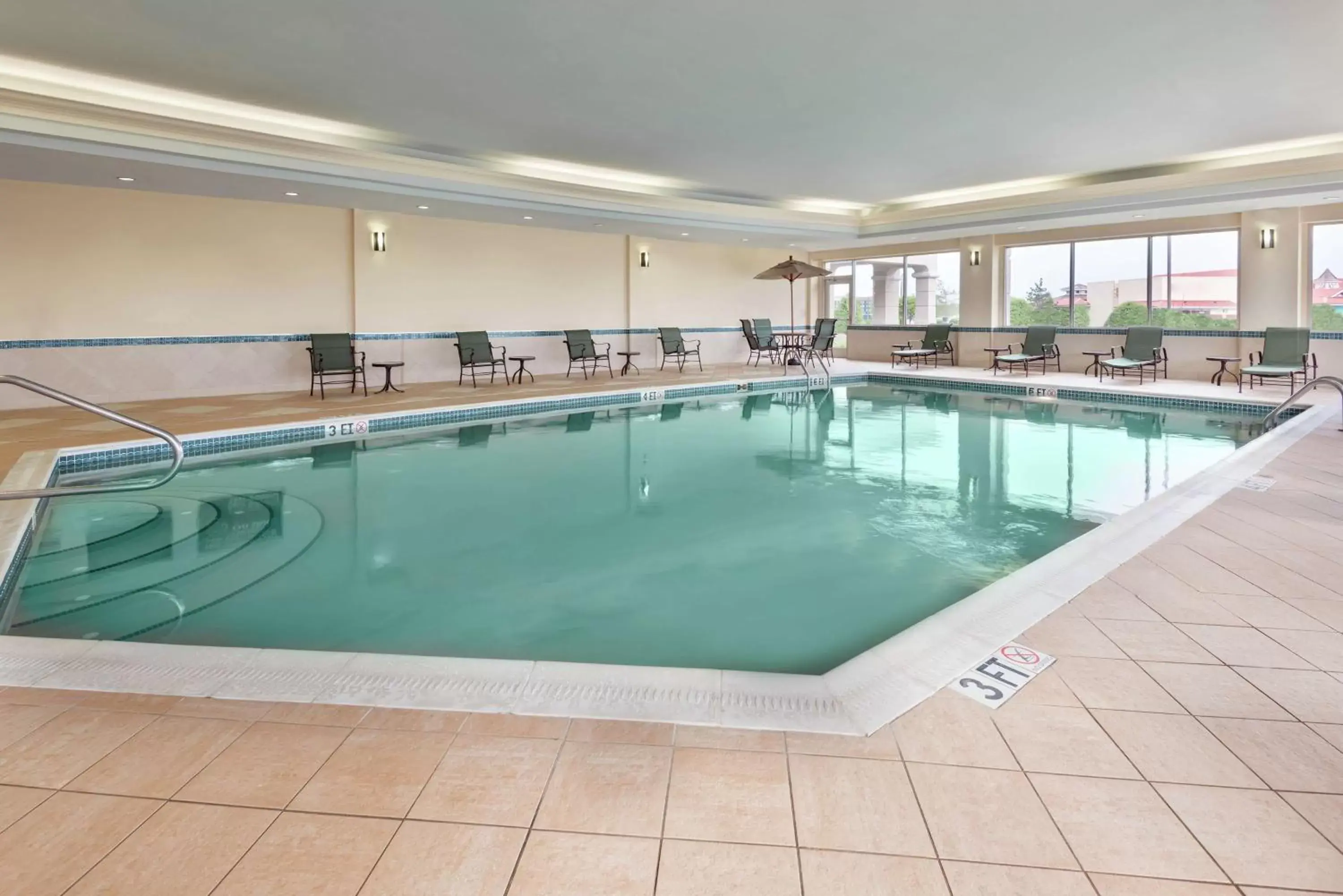 Pool view, Swimming Pool in Hampton Inn & Suites Cleveland-Beachwood