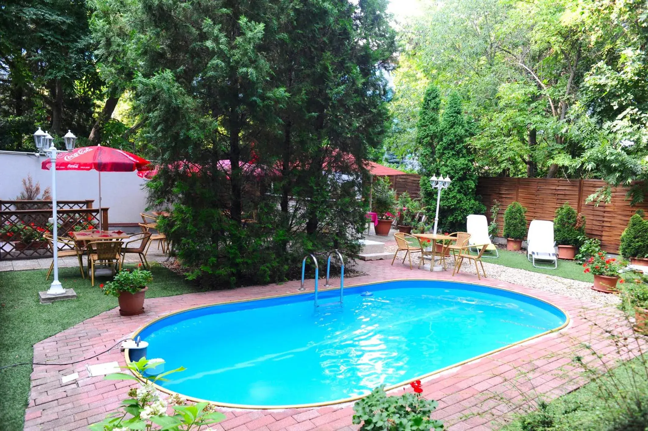 Garden, Swimming Pool in Hotel Papillon