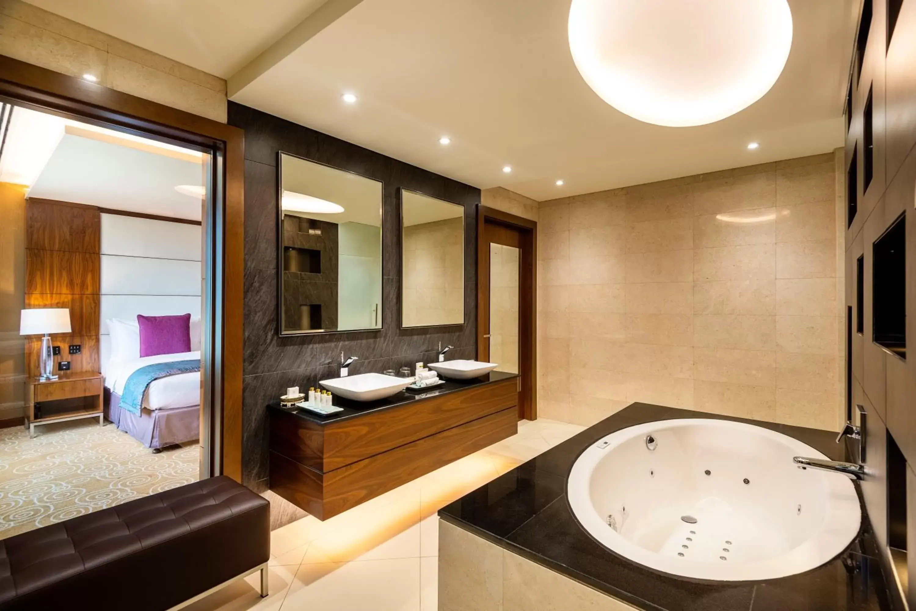 Photo of the whole room, Bathroom in Crowne Plaza Muscat OCEC, an IHG Hotel