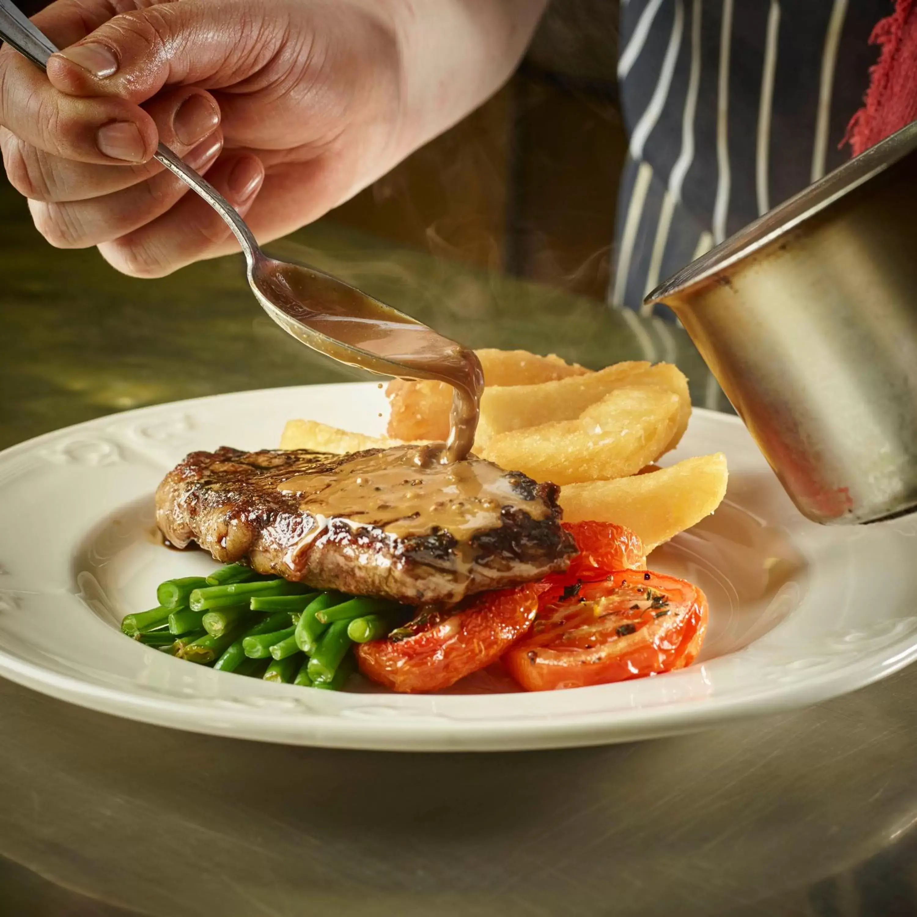 Food close-up, Food in The Swan Hotel, Wells, Somerset