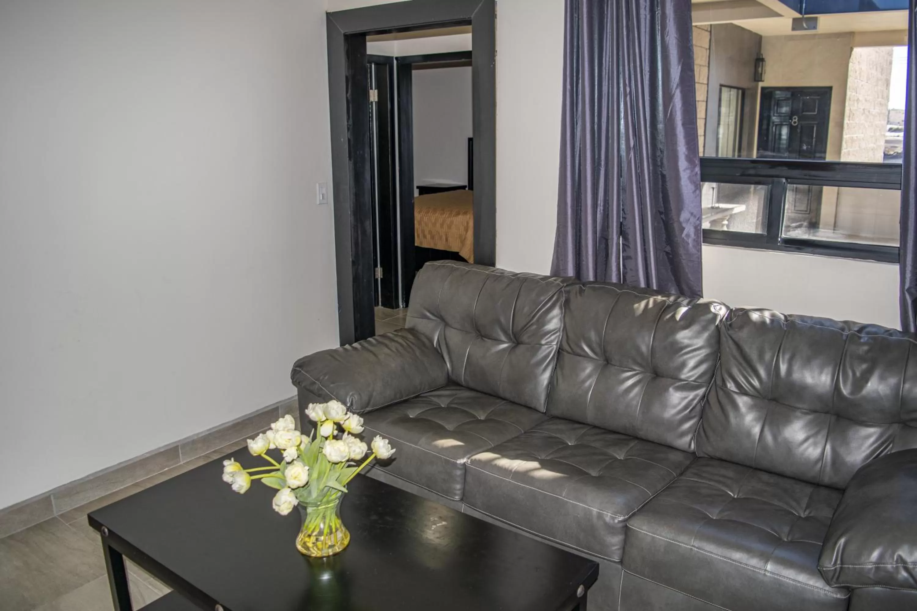 Living room in Playas Hotel Suites