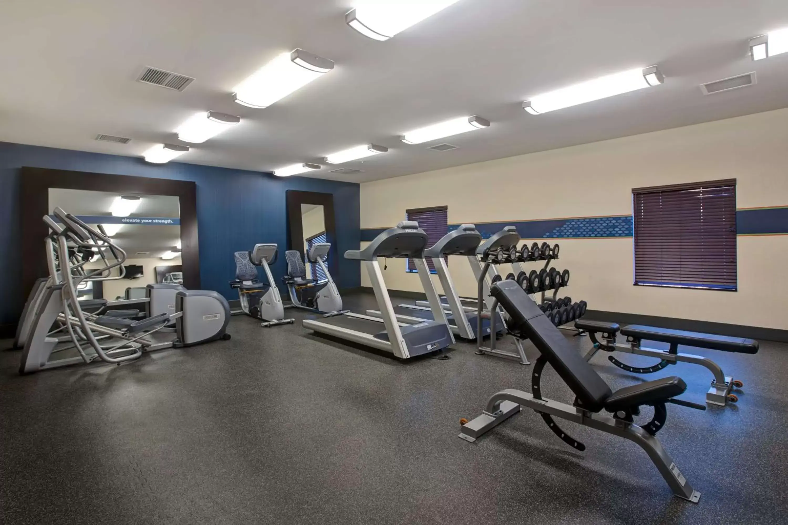 Fitness centre/facilities, Fitness Center/Facilities in Hampton Inn Dekalb - Near the University