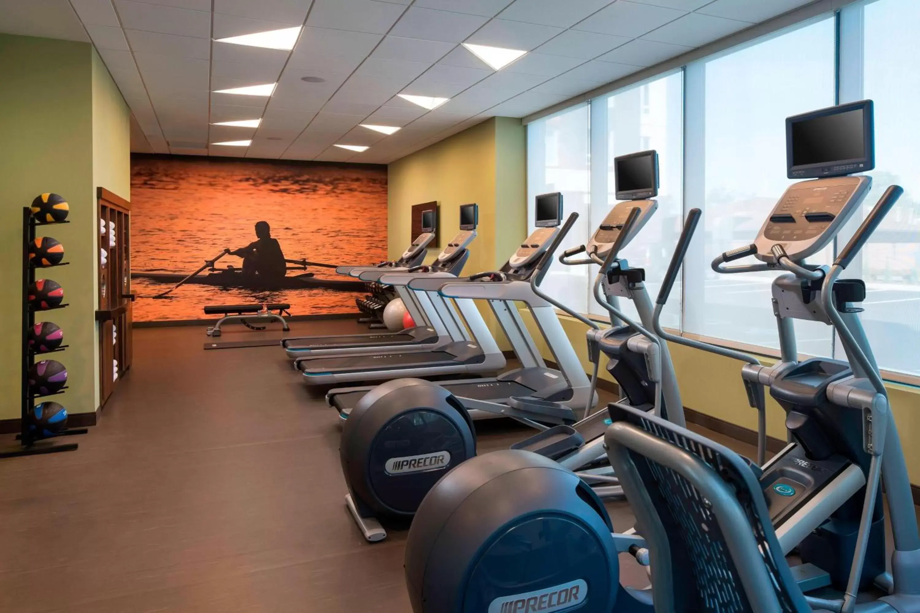 Fitness centre/facilities, Fitness Center/Facilities in Residence Inn by Marriott Boston Watertown
